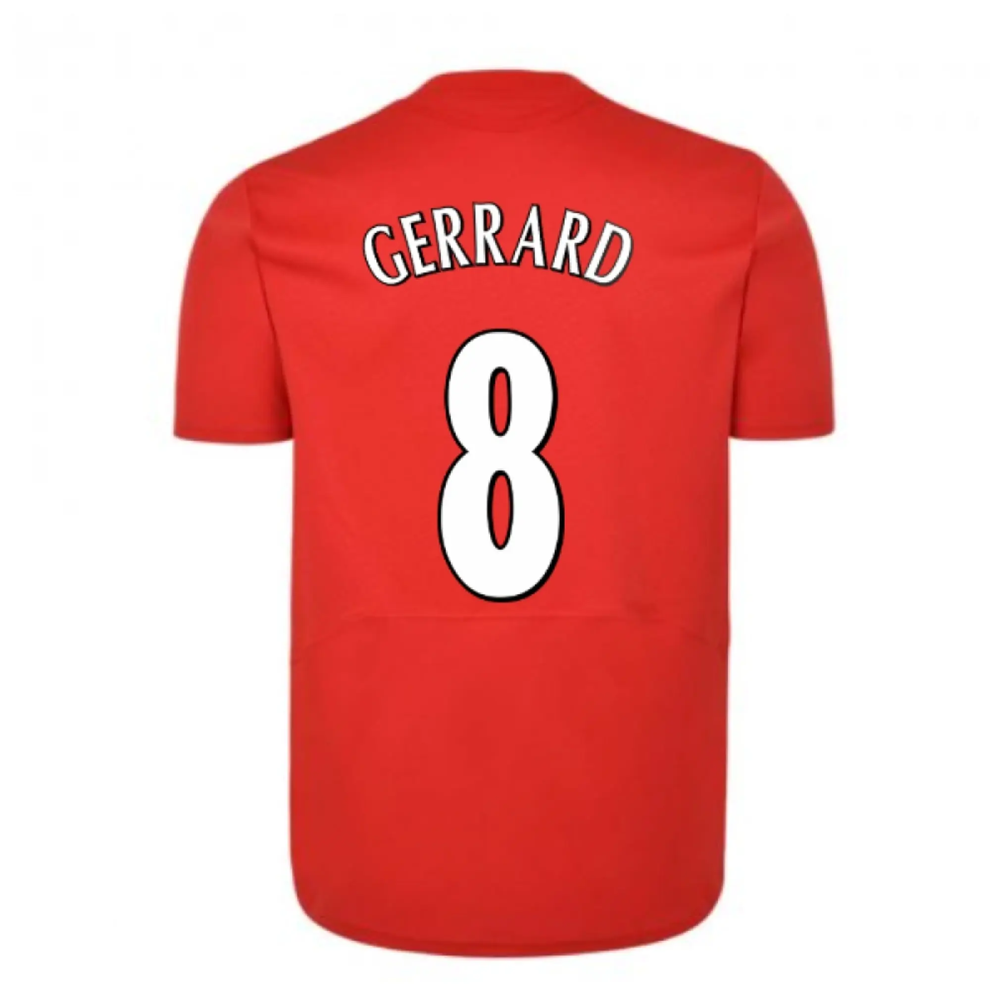 Score Draw Liverpool Mens SS Home Champions League Final Shirt 2005/06