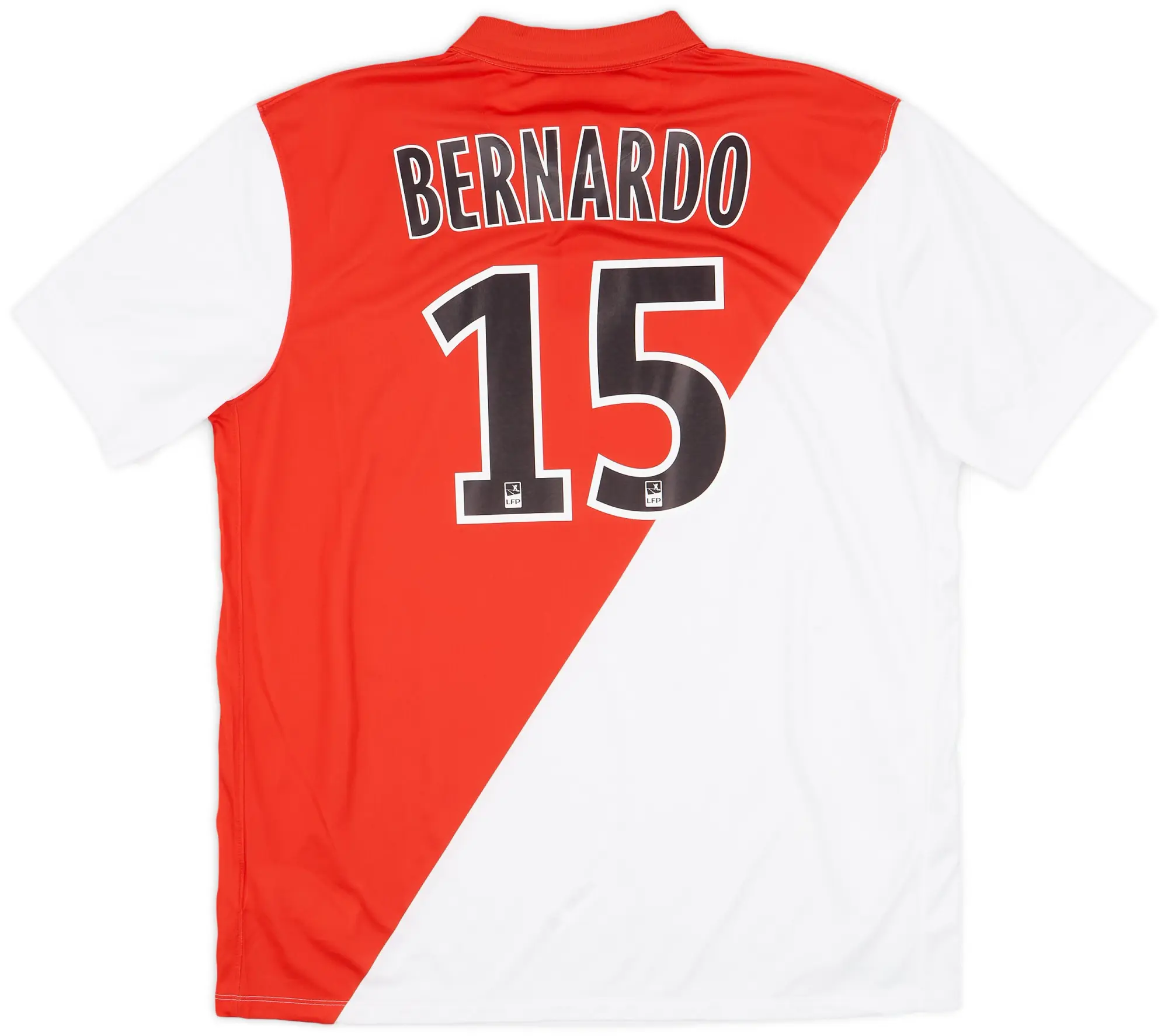 Nike 2014-15 Monaco Home Shirt Bernardo Silva #15 - 8/10 - (XL)