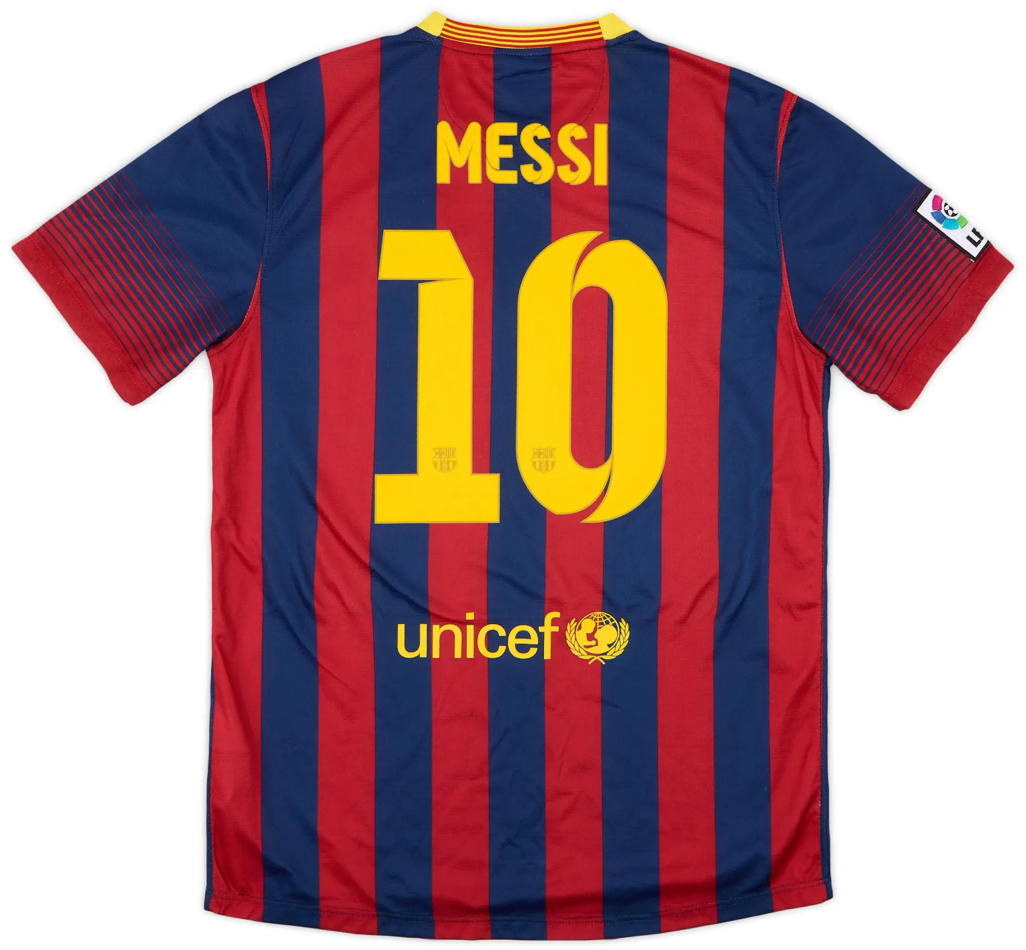 Nike 2013-14 Barcelona Home Shirt Messi #10 - 8/10 - (M)