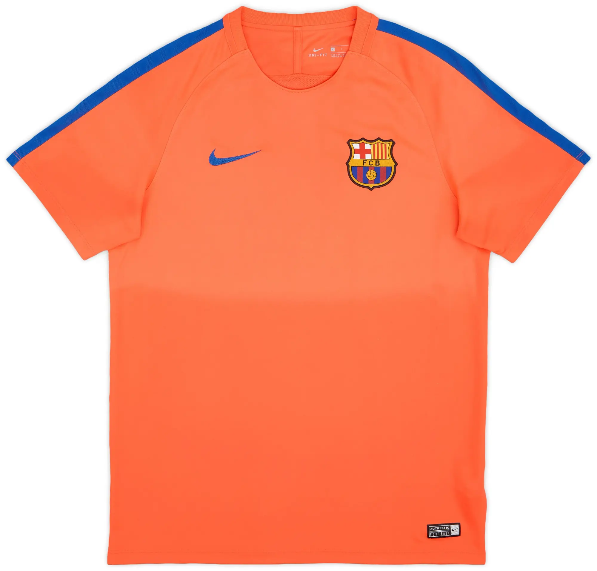 2016-17 Barcelona Nike Training Shirt - 5/10 - (L)