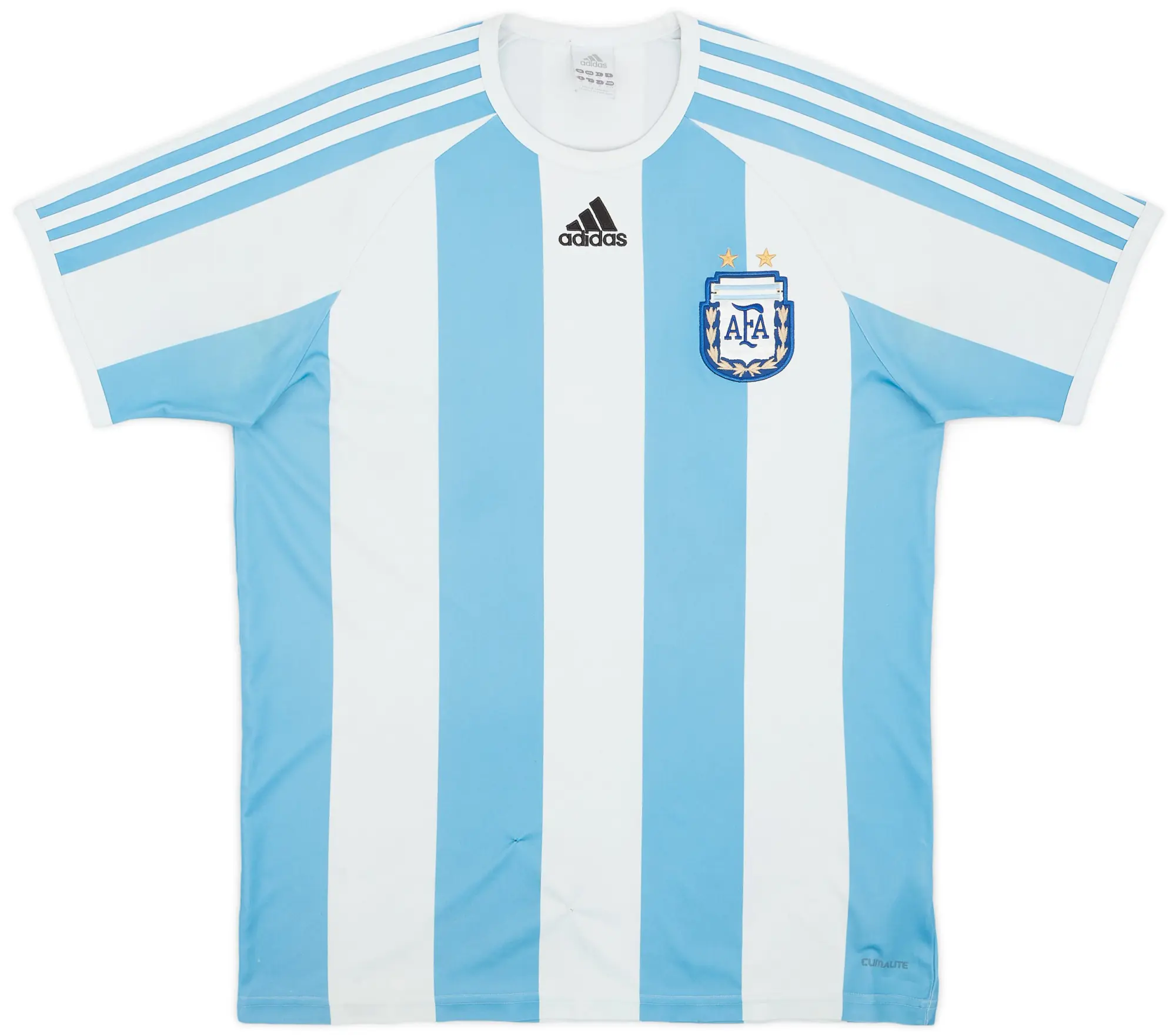 adidas 2010 11 Argentina Basic Home Shirt 6 10 M