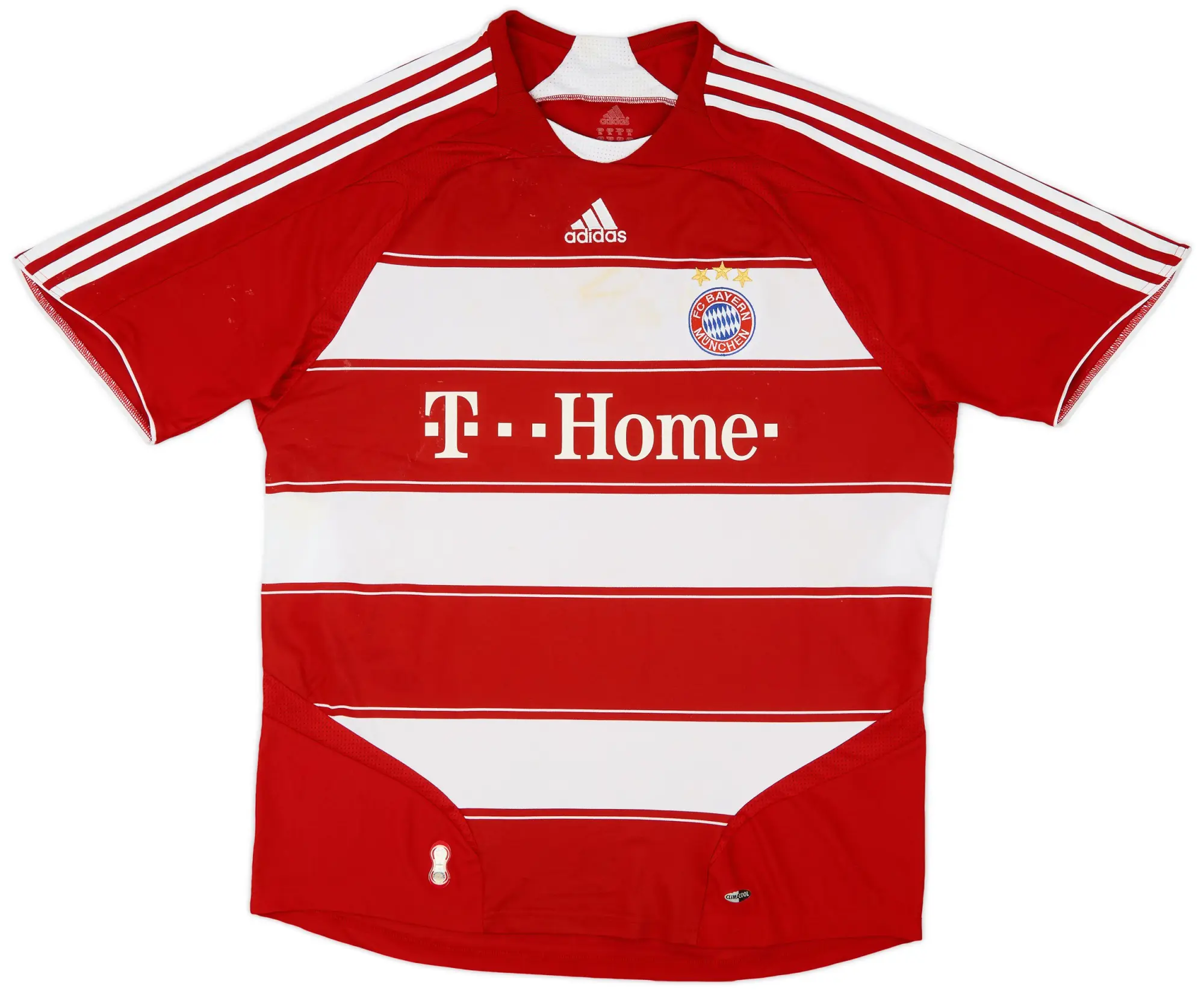 adidas 2007-08 Bayern Munich Home Shirt - 5/10 - (XL)