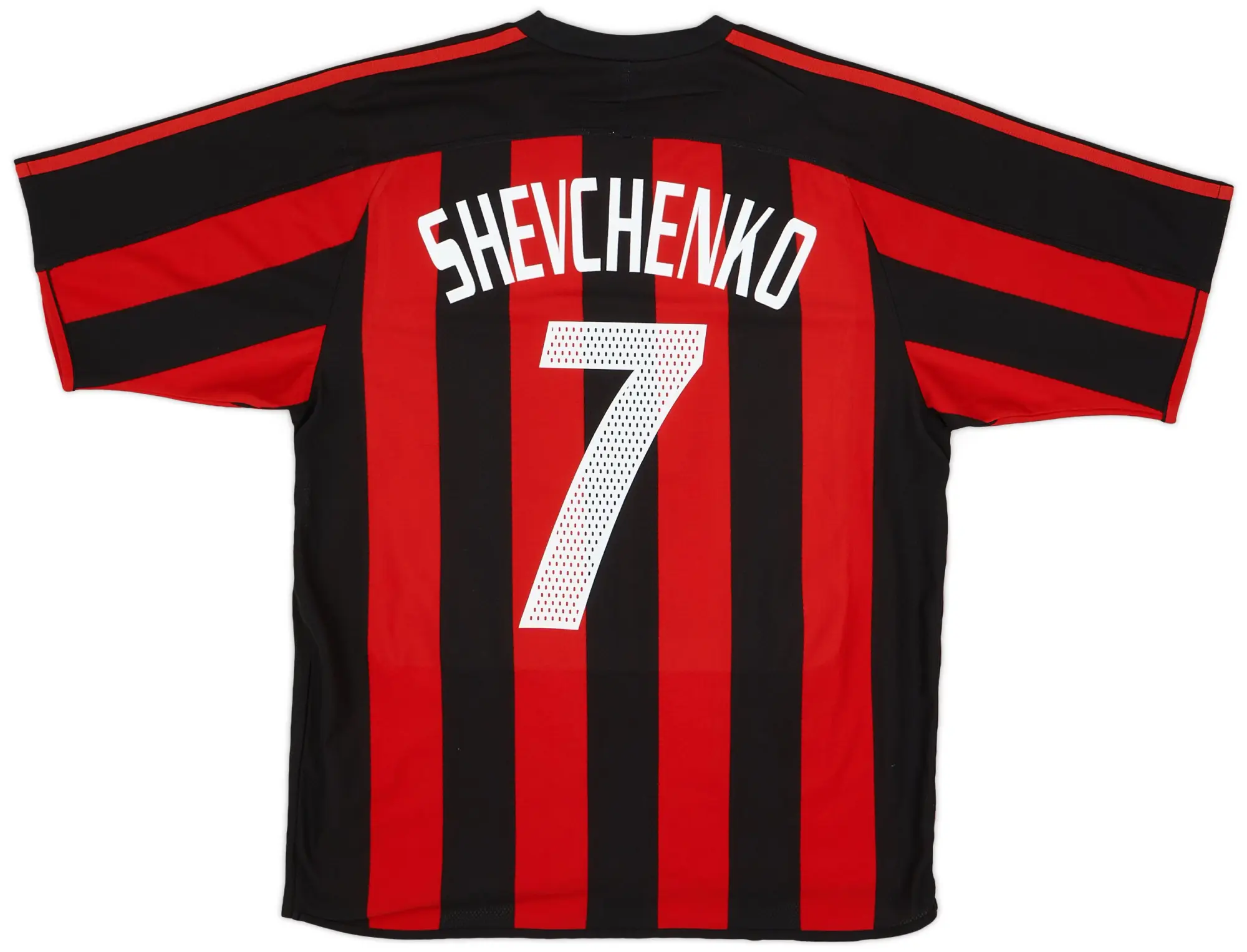 adidas 2003-04 AC Milan Player Issue Home Shirt Shevchenko #7 - 6/10 - (M)