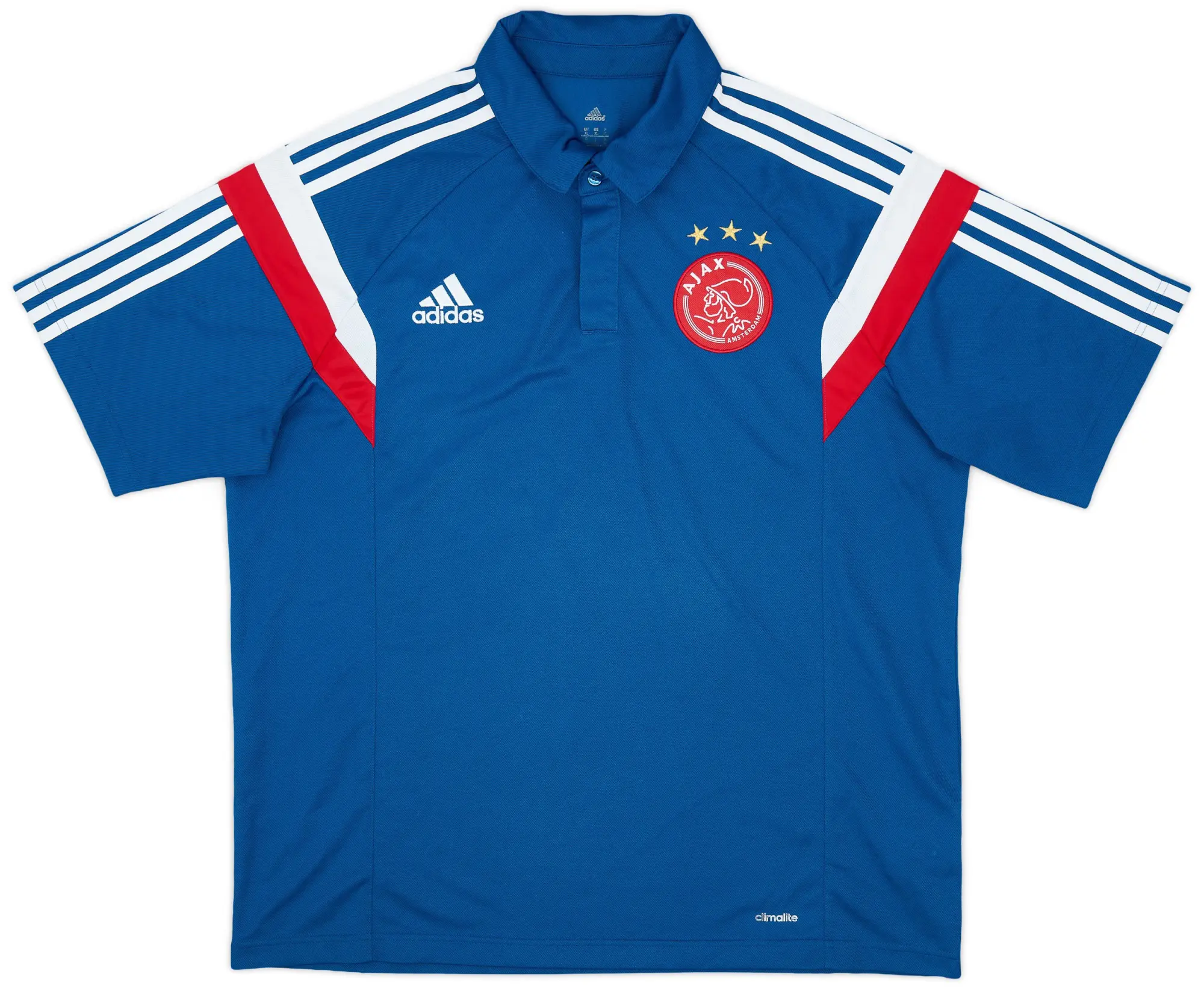 2014-15 Ajax adidas Polo Shirt - 8/10 - (XL)
