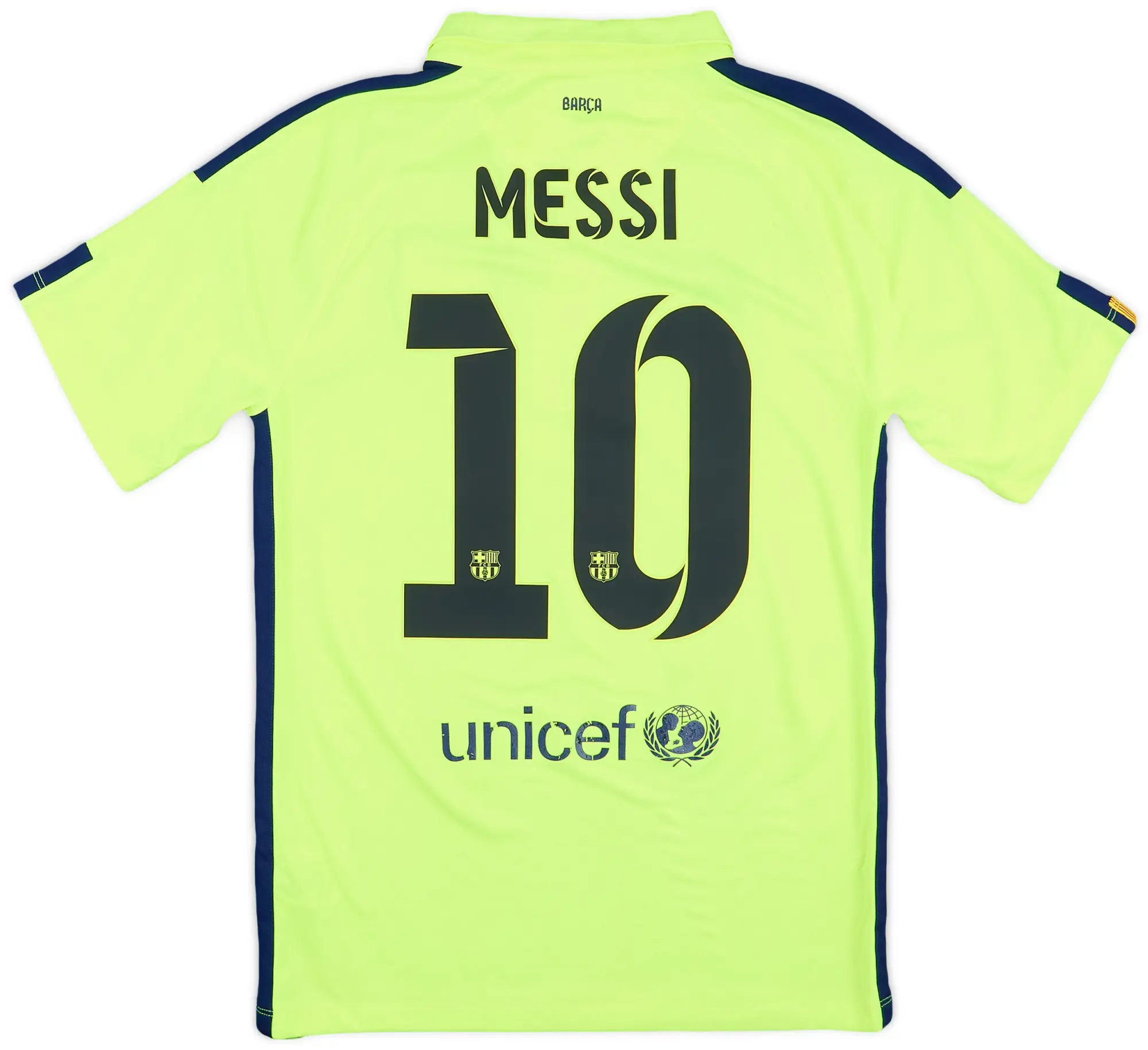 Nike 2014-15 Barcelona Third Shirt Messi #10 - 5/10 - (S)