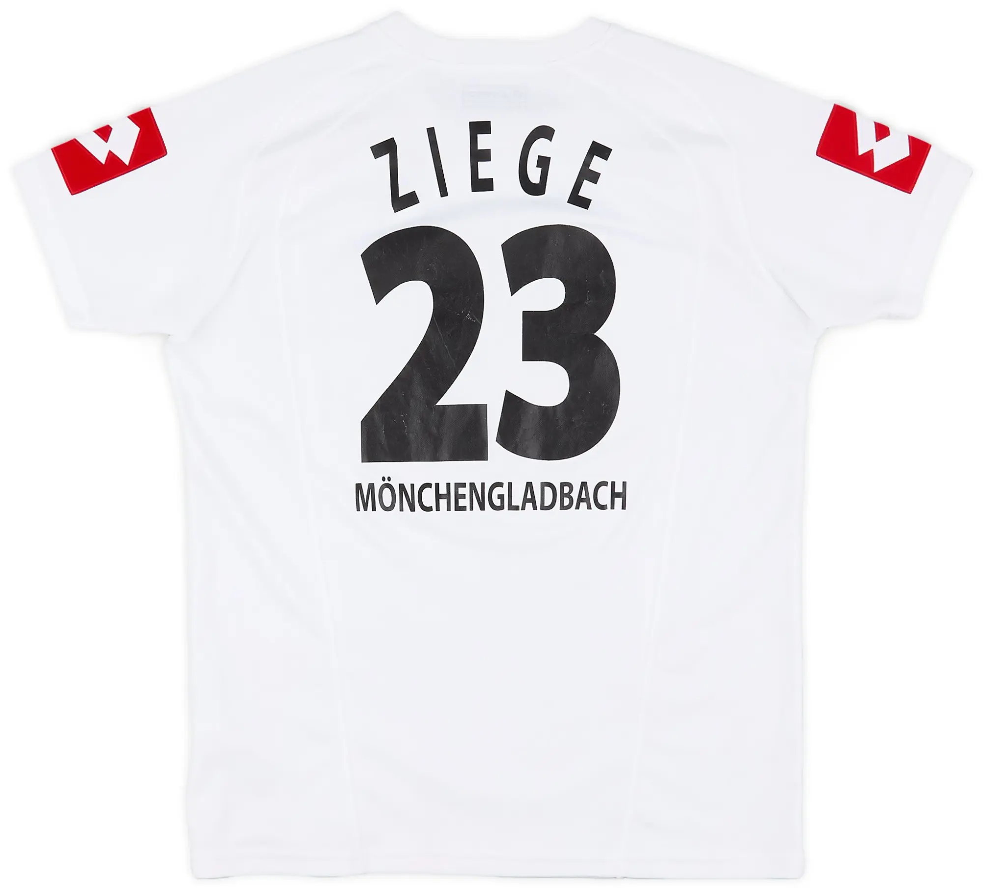 Lotto 2003-05 Borussia Monchengladbach Home Shirt Ziege #23 - 7/10 - (XL.Boys)