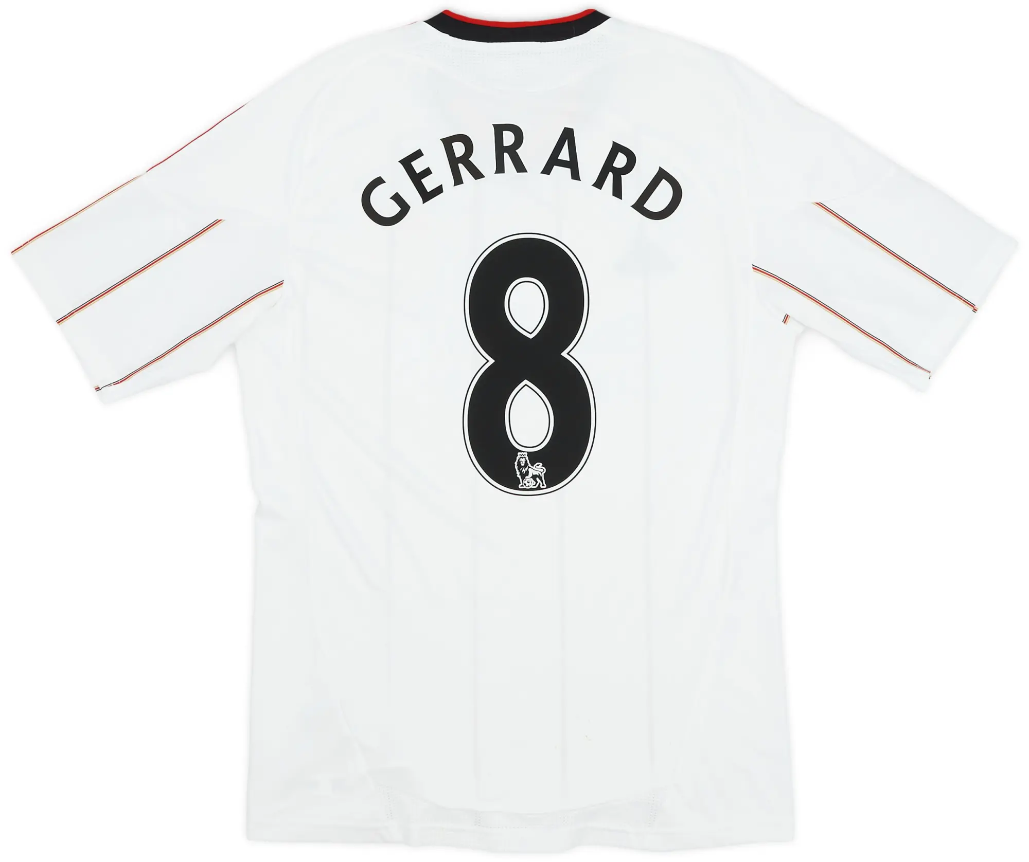 adidas 2010-11 Liverpool Away Shirt Gerrard #8 - 6/10 - (S)