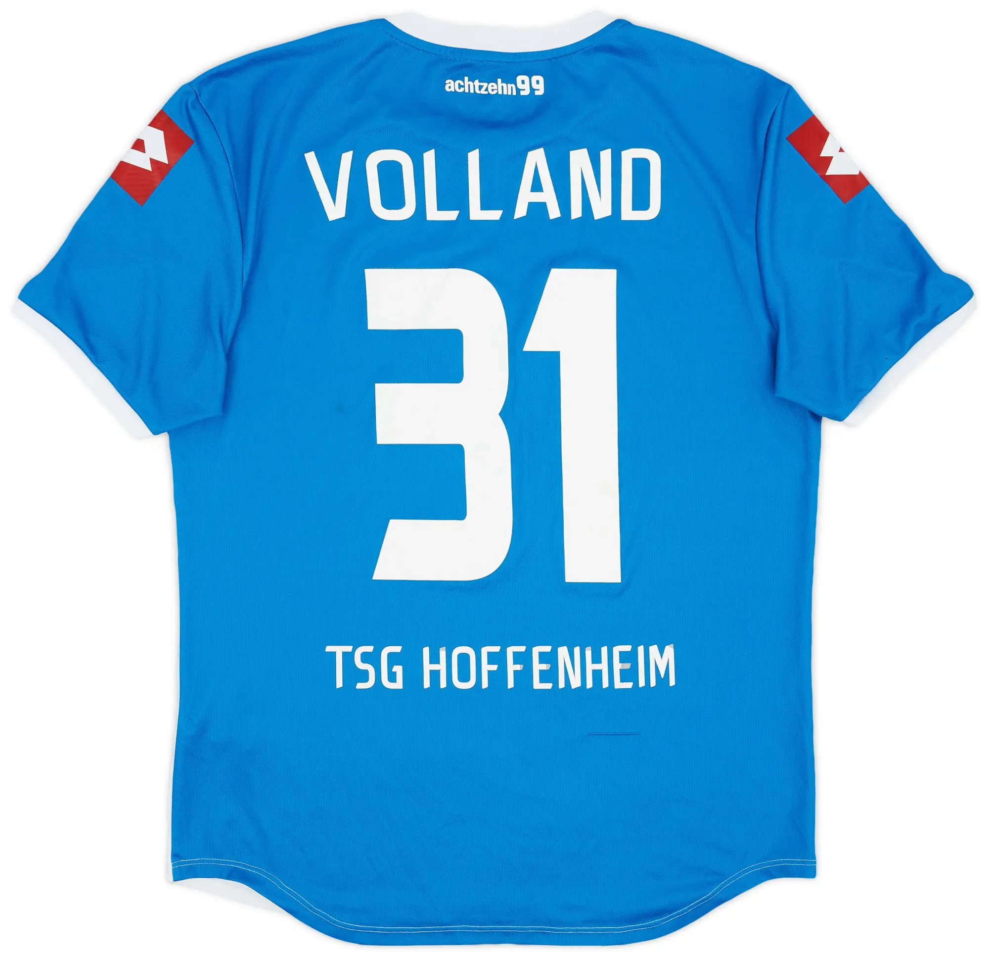 Lotto 2014-15 Hoffenheim Home Shirt Volland #31 - 7/10 - (L)