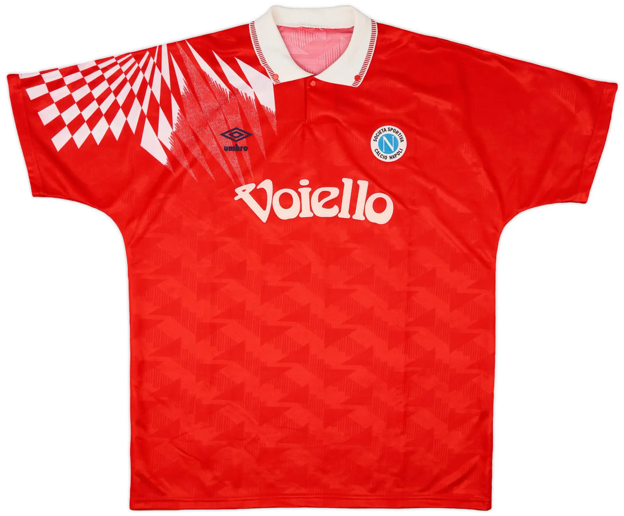 Umbro 1991-93 Napoli Third Shirt - 8/10 - (XXL)