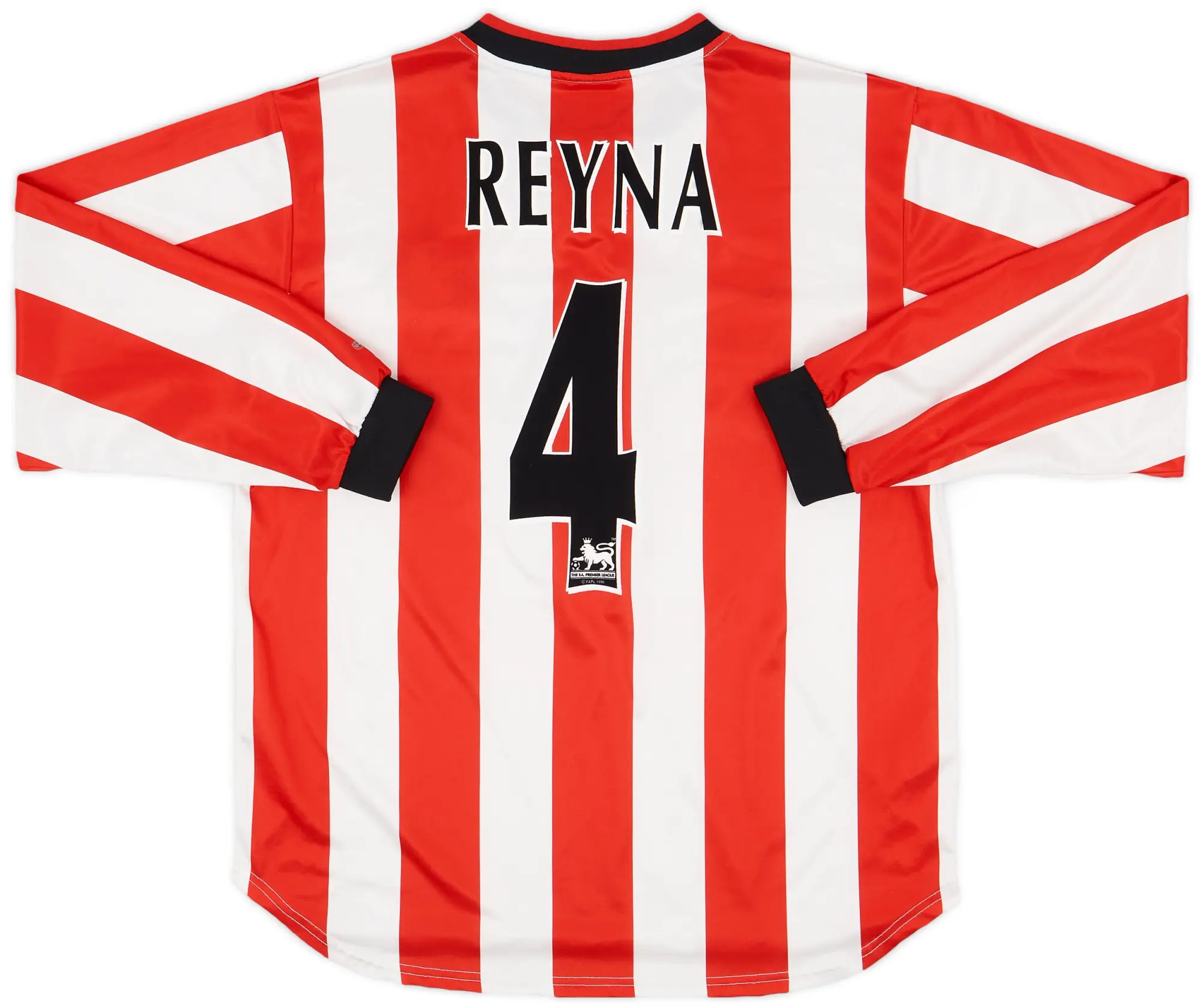Nike 2000-02 Sunderland Home L/S Shirt Reyna #4 - 7/10 - (L)
