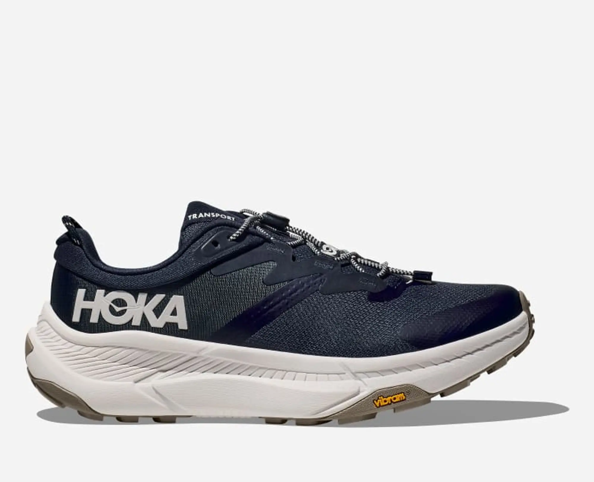 Hoka One One HOKA Men's Transport Hiking Shoes in Varsity Navy/White