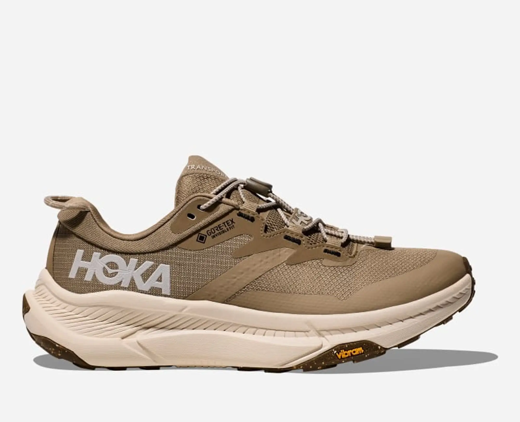 Hoka One One HOKA Women's Transport GORE-TEX Hiking Shoes in Dune/Eggnog