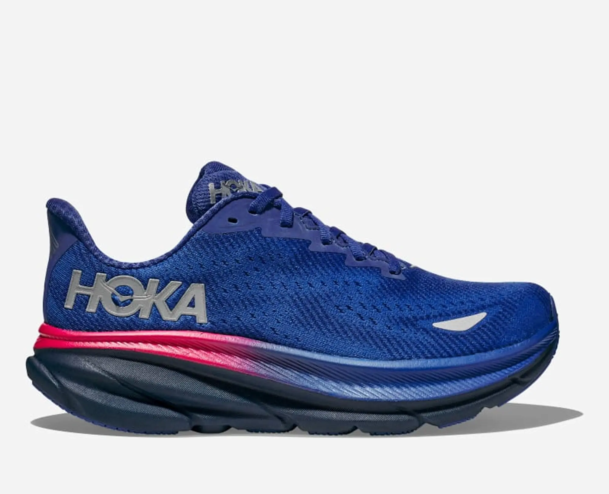 Hoka One One HOKA Women's Clifton 9 GORE-TEX Road Running Shoes in Dazzling Blue/Evening Sky