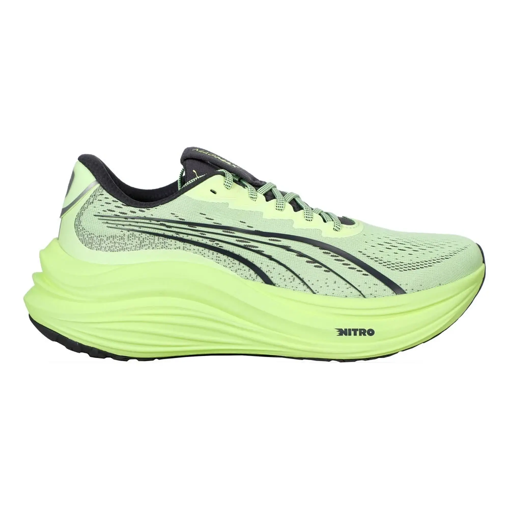Puma MagMax NITRO Neutral Running Shoe Men - Green, Grey