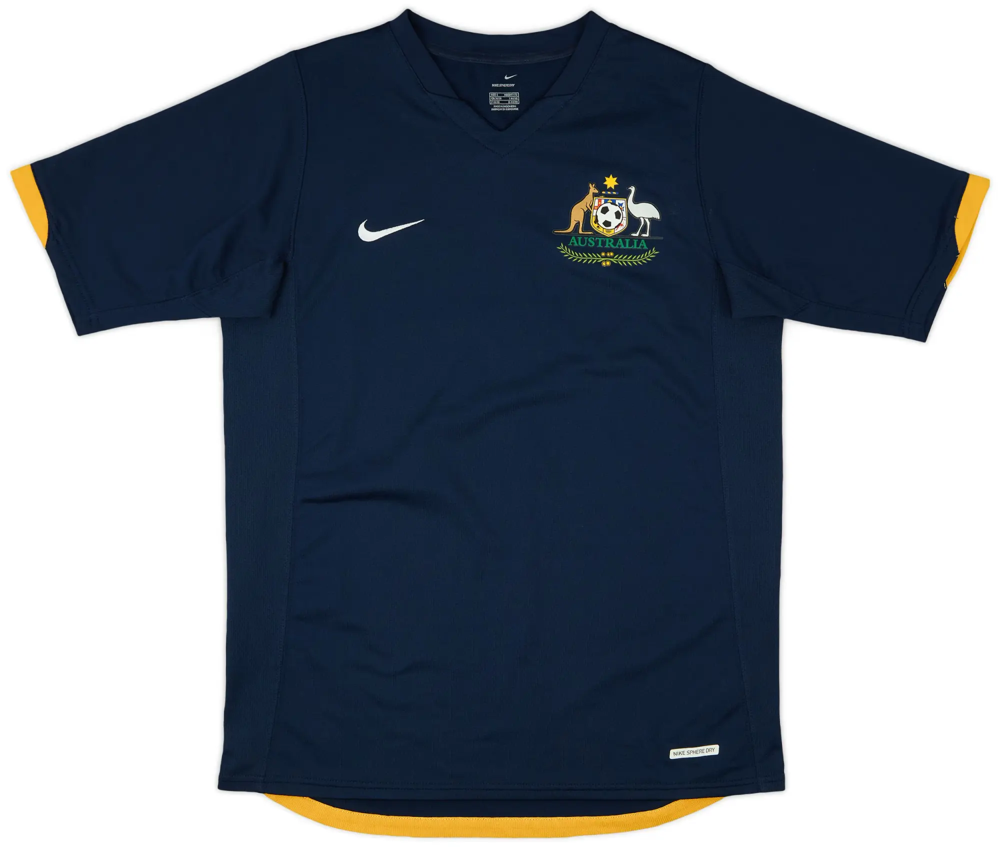 Nike 2006-08 Australia Away Shirt - 9/10 - (S)
