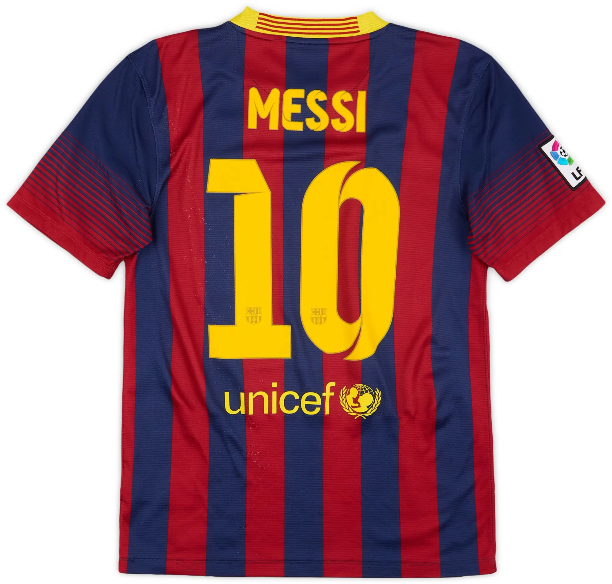 Nike 2013-14 Barcelona Home Shirt Messi #10 - 8/10 - (L)
