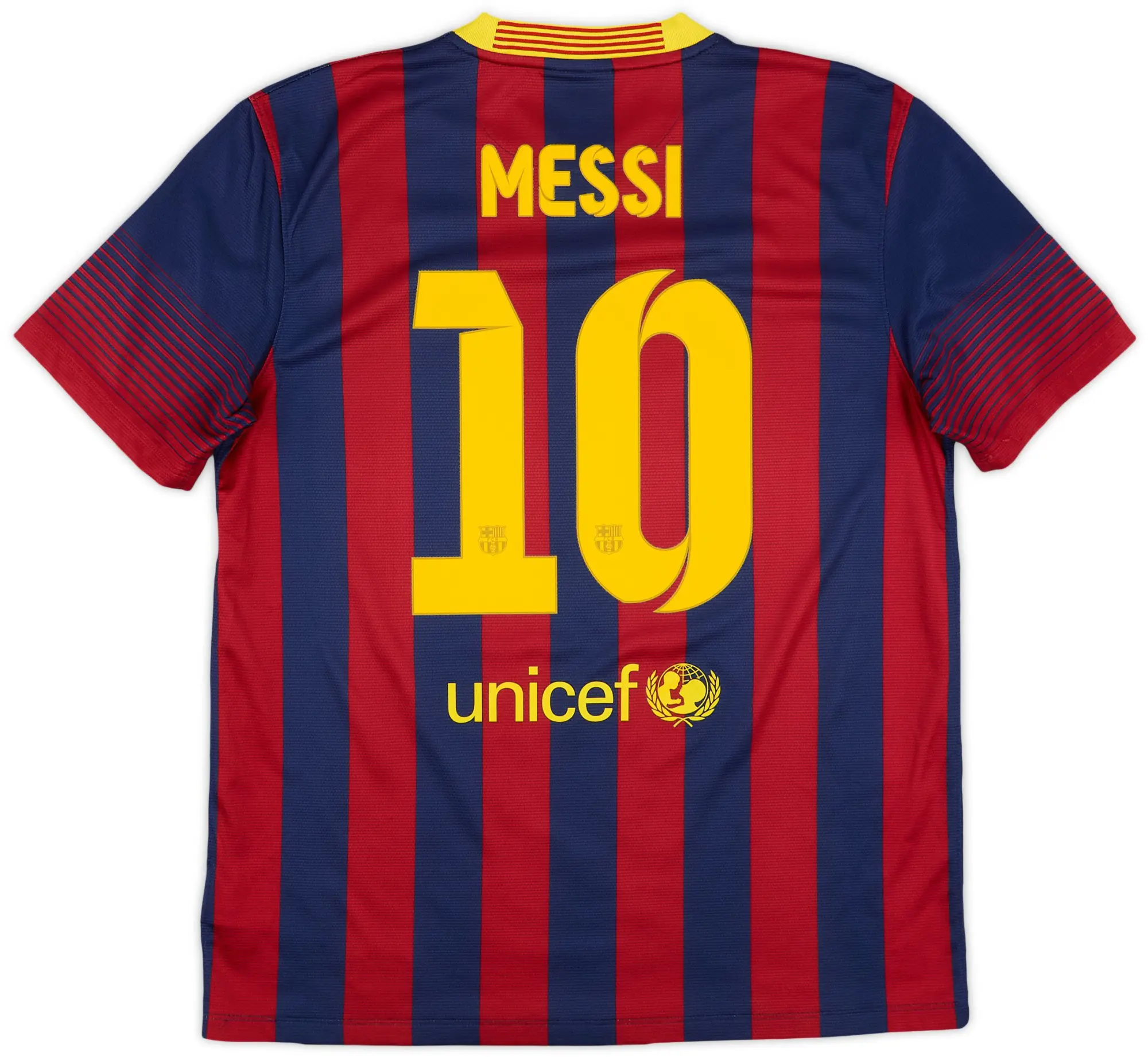 Nike 2013-14 Barcelona Home Shirt Messi #10 - 8/10 - (L)