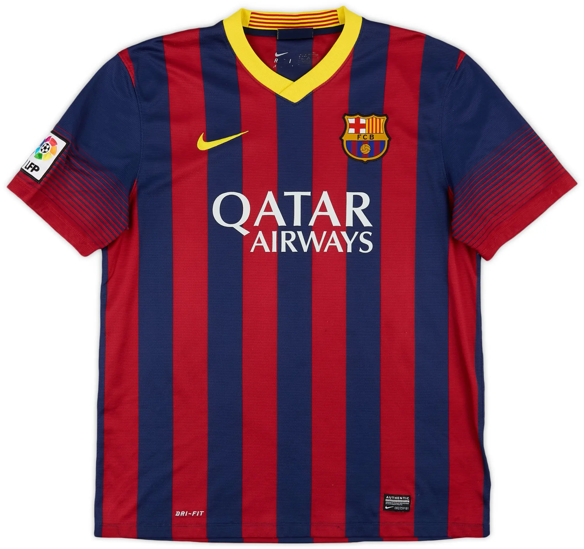 Nike 2013-14 Barcelona Home Shirt Messi #10 - 8/10 - (L)