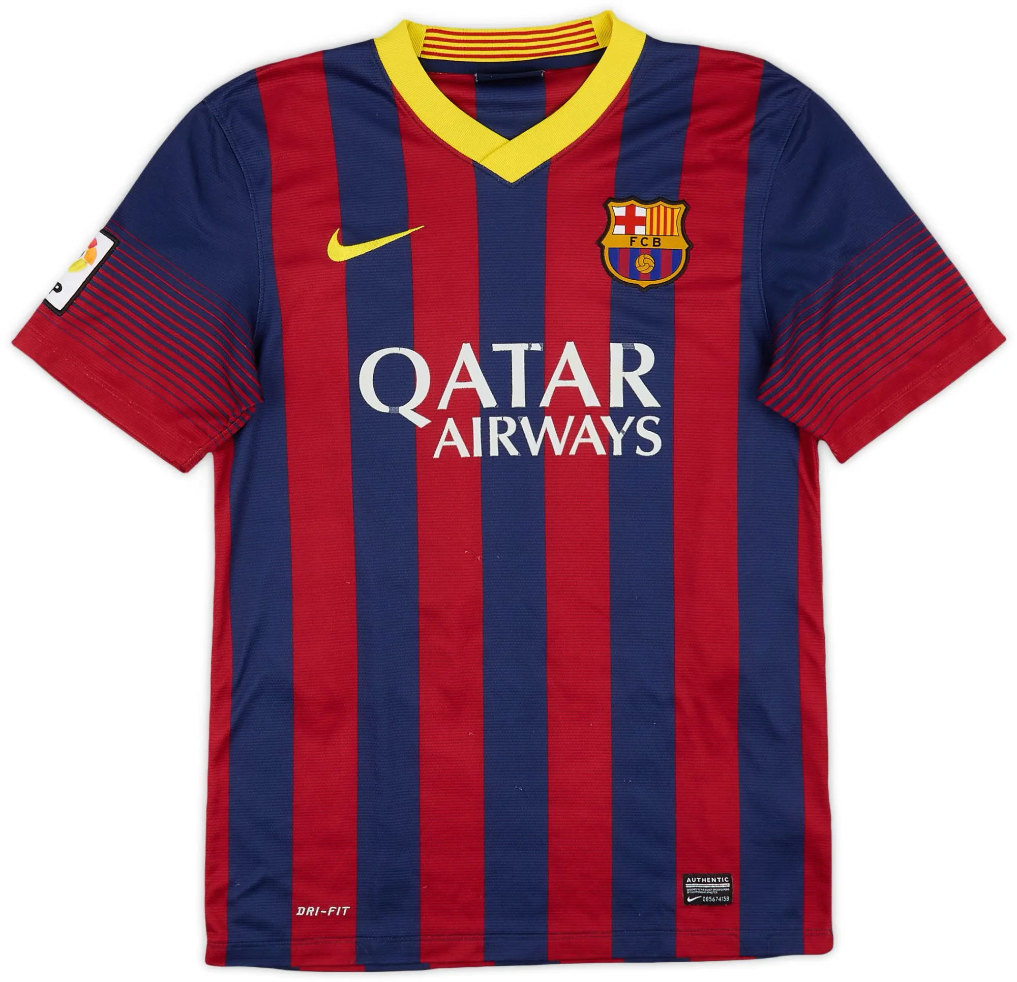 Nike 2013-14 Barcelona Home Shirt Messi #10 - 8/10 - (L)