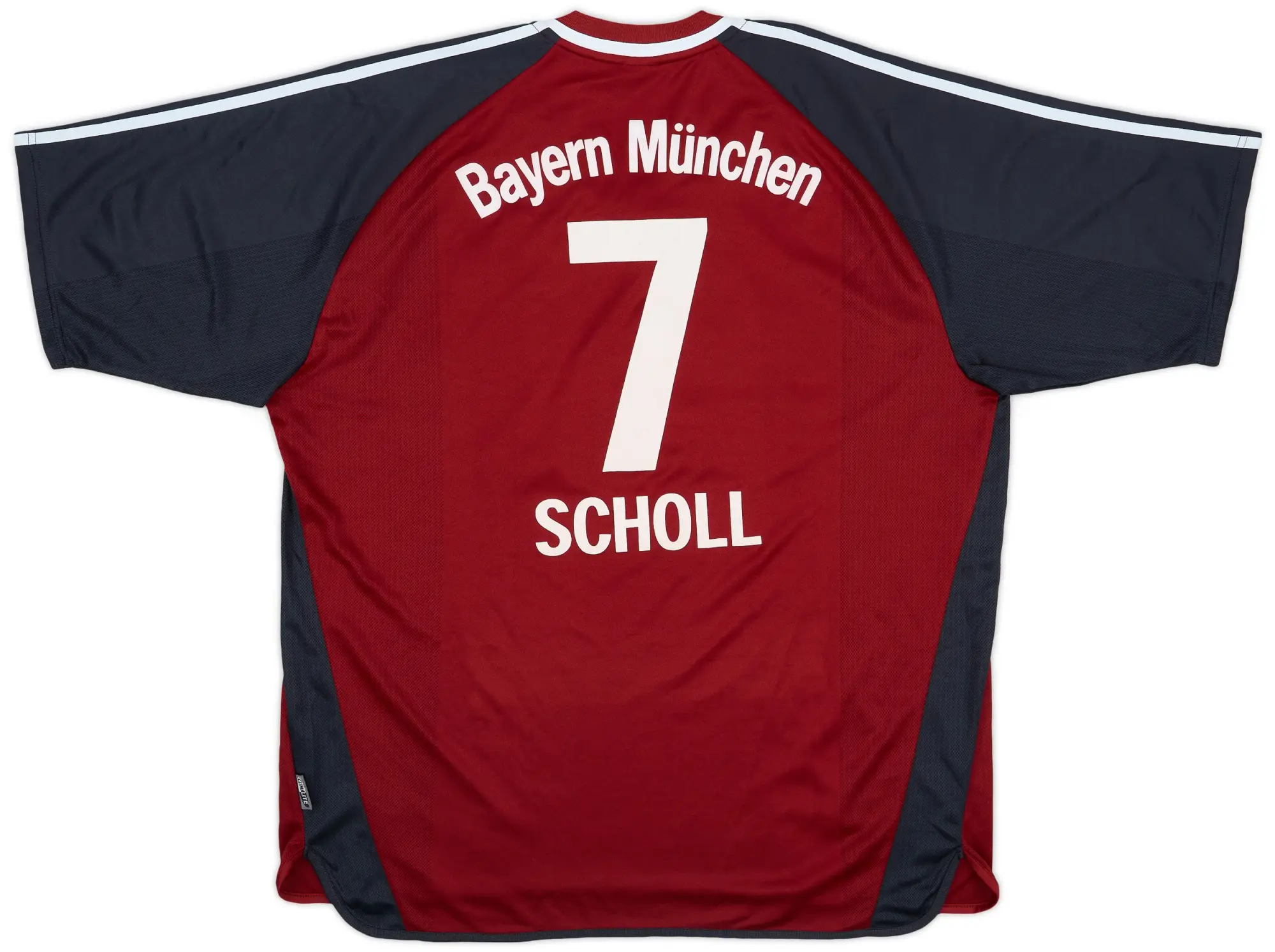adidas 2001-02 Bayern Munich Home Shirt Scholl #7 - 5/10 - (XXL)