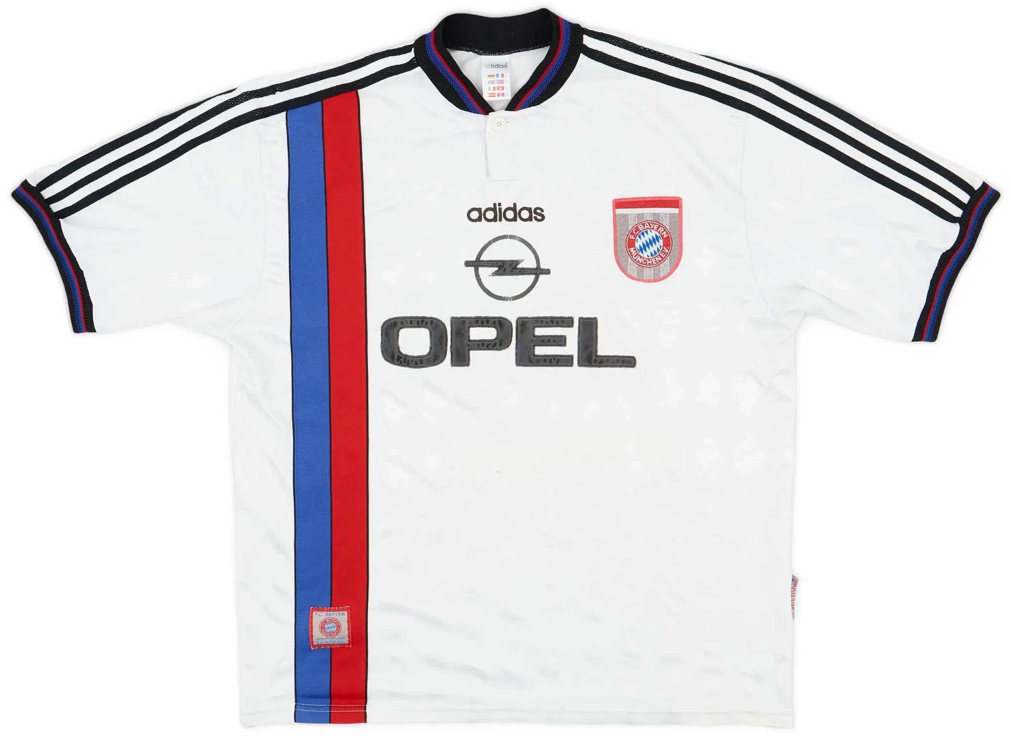 adidas 1996-98 Bayern Munich Away Shirt - 4/10 - (XL)