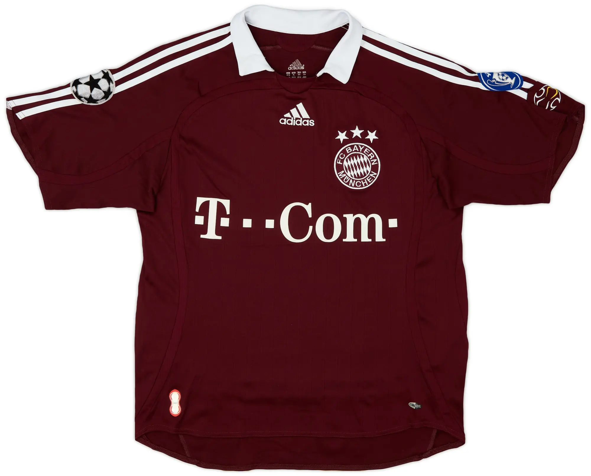 adidas 2006-07 Bayern Munich CL Shirt - 9/10 - (XL.Boys)