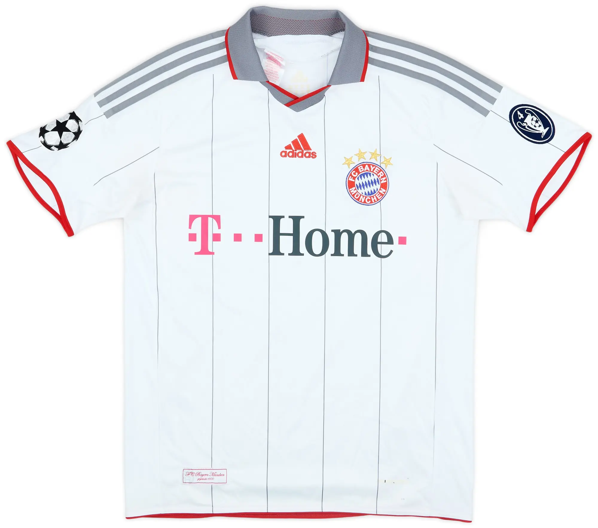 adidas 2009-10 Bayern Munich CL Shirt - 5/10 - (XL.Boys)