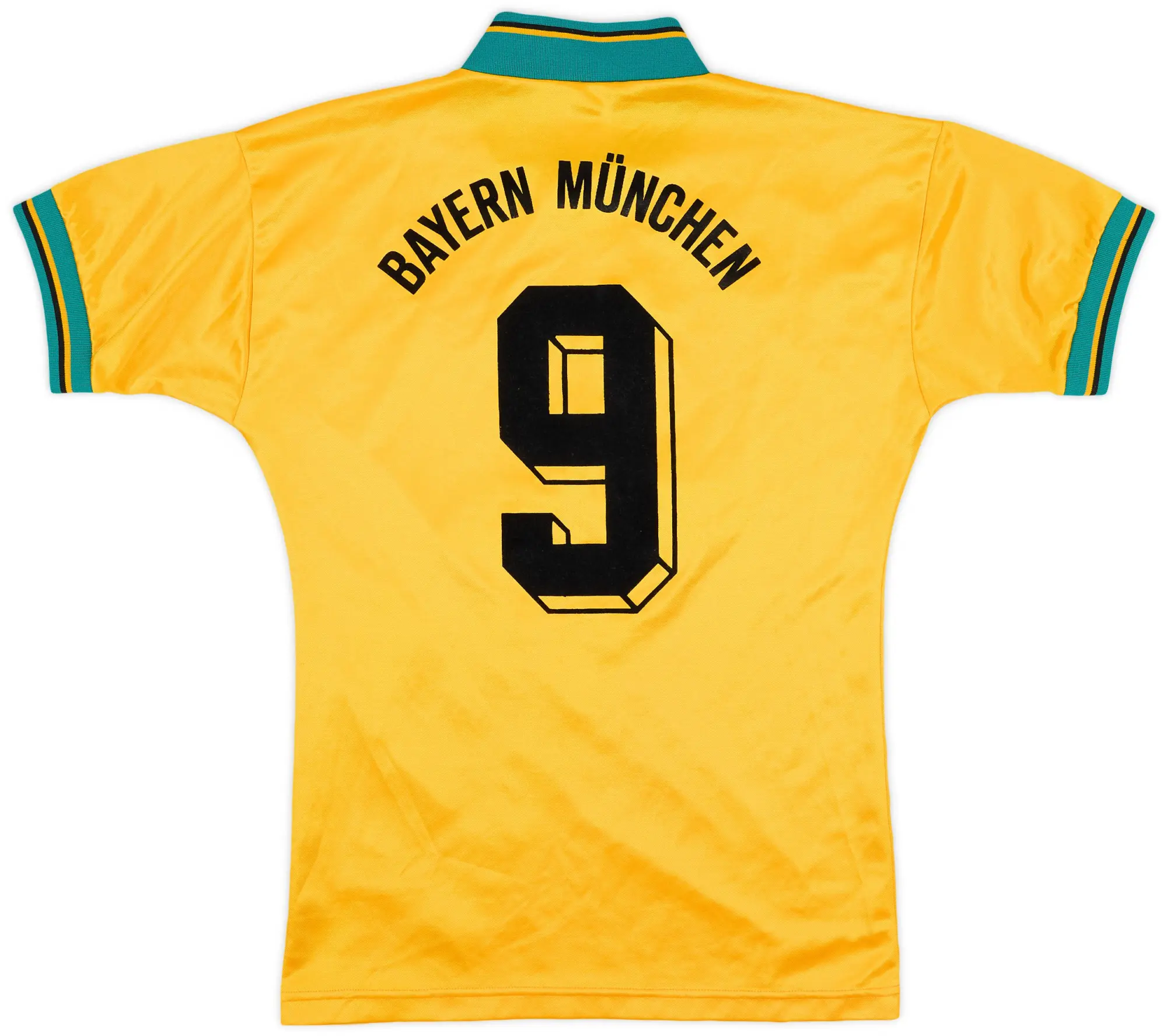 adidas 1993-96 Bayern Munich Away Shirt #9 - 8/10 - (S)