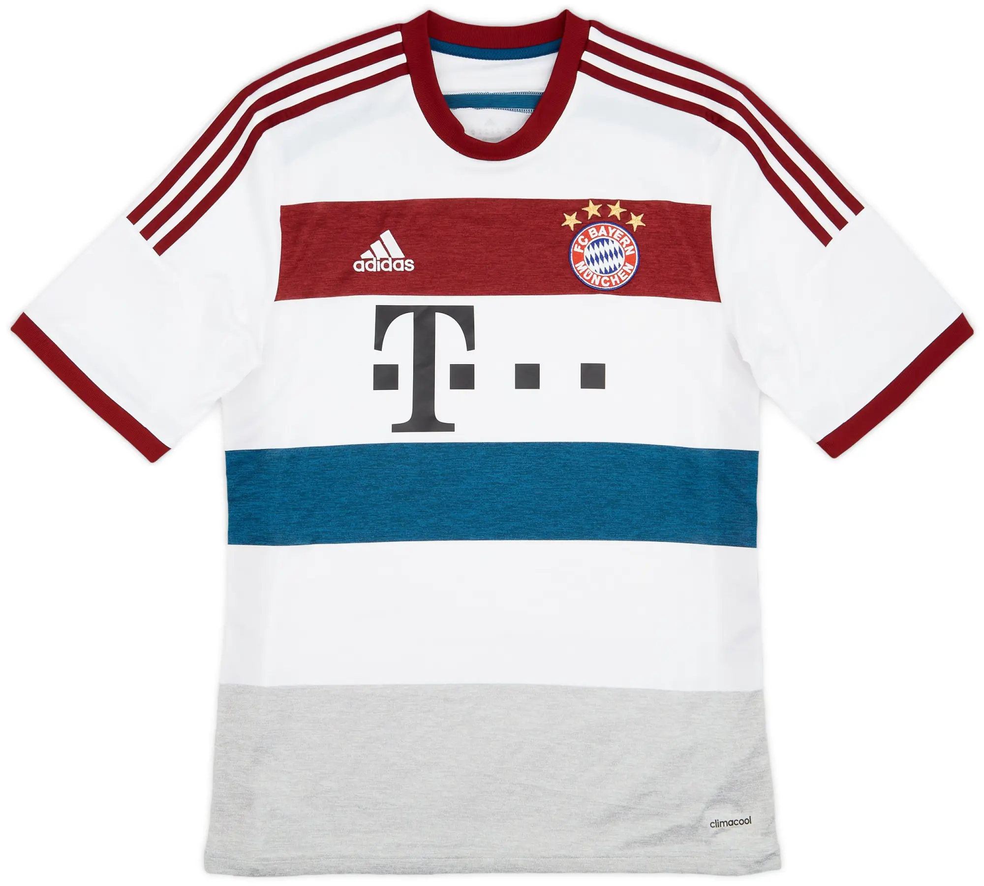 adidas 2014-15 Bayern Munich Away Shirt - 8/10 - (M)