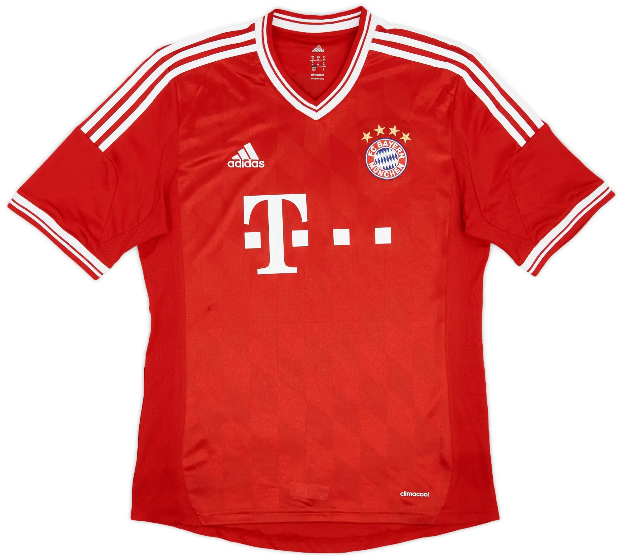 adidas 2013-14 Bayern Munich Home Shirt - 7/10 - (M)