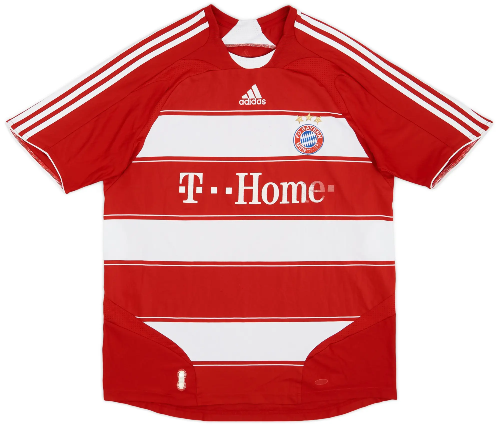 adidas 2007-08 Bayern Munich Home Shirt - 5/10 - (L)