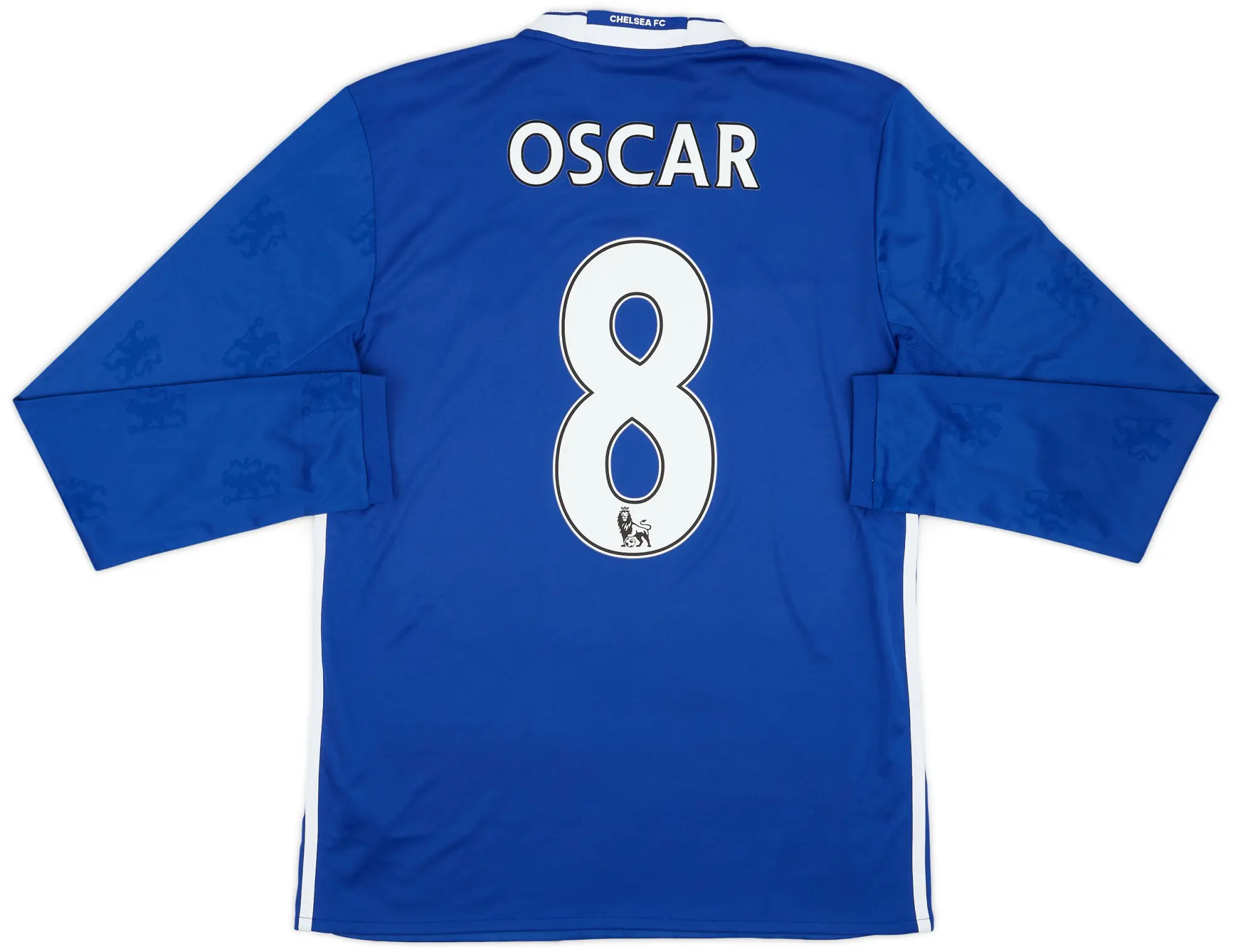 adidas 2016 17 Chelsea Home L S Shirt Oscar 8 8 10 M CHEH16917724 used FOOTY.COM