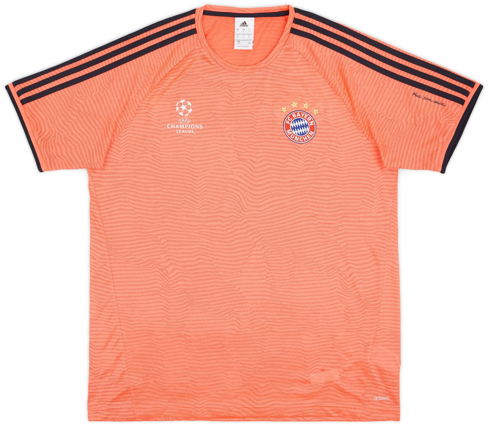 adidas 2015-16 Bayern Munich adizero CL Training Shirt - 9/10 - (L)