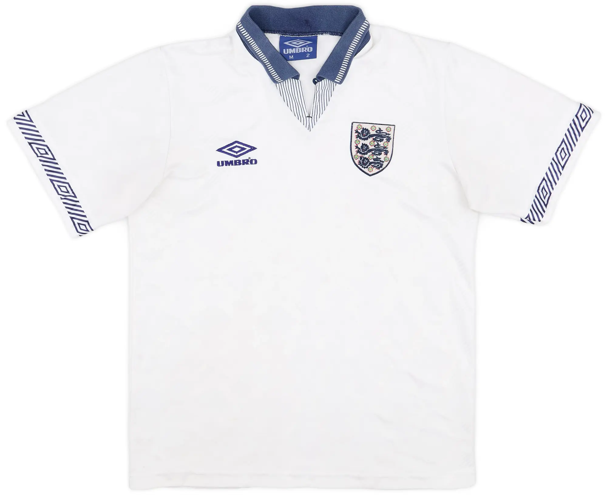 Umbro 1990-92 England Home Shirt - 5/10 - (M)