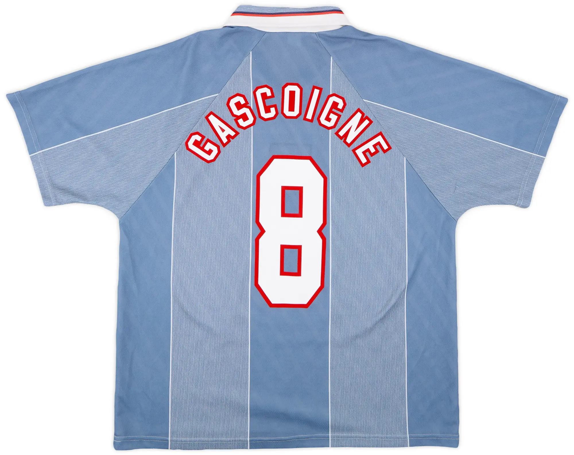 Umbro 1996-97 England Away Shirt Gascoigne #8 - 8/10 - (XL)