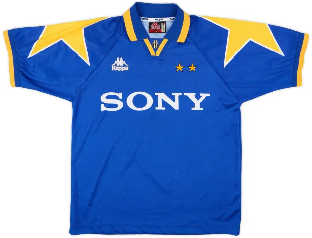 ウェア Juventus Away Jersey 1995-96 Kappa Juventus 1995/96 Away Shirt Football Soccer Jersey Kappa