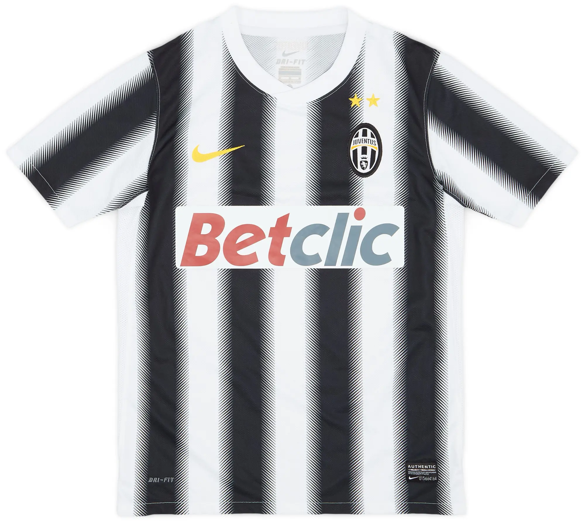 Nike 2011-12 Juventus Home Shirt Del Piero #10 - 8/10 - (S)