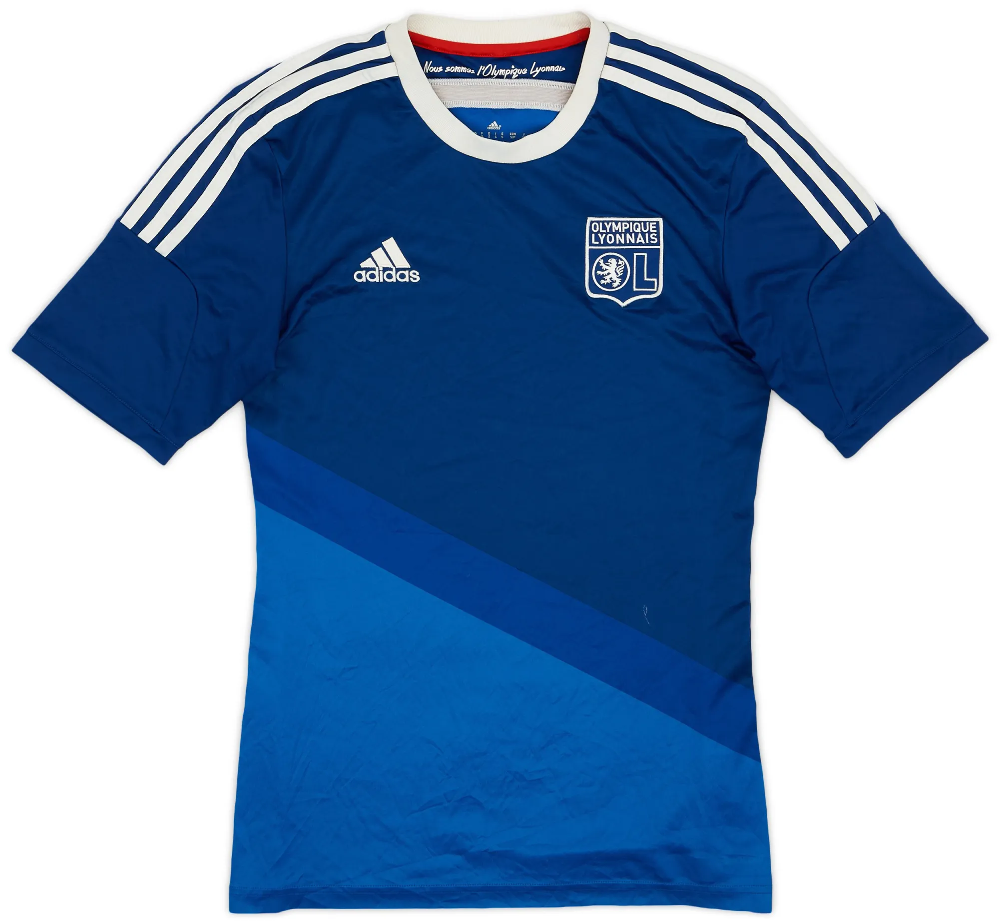 adidas Lyon Mens SS Away Shirt 2014/15