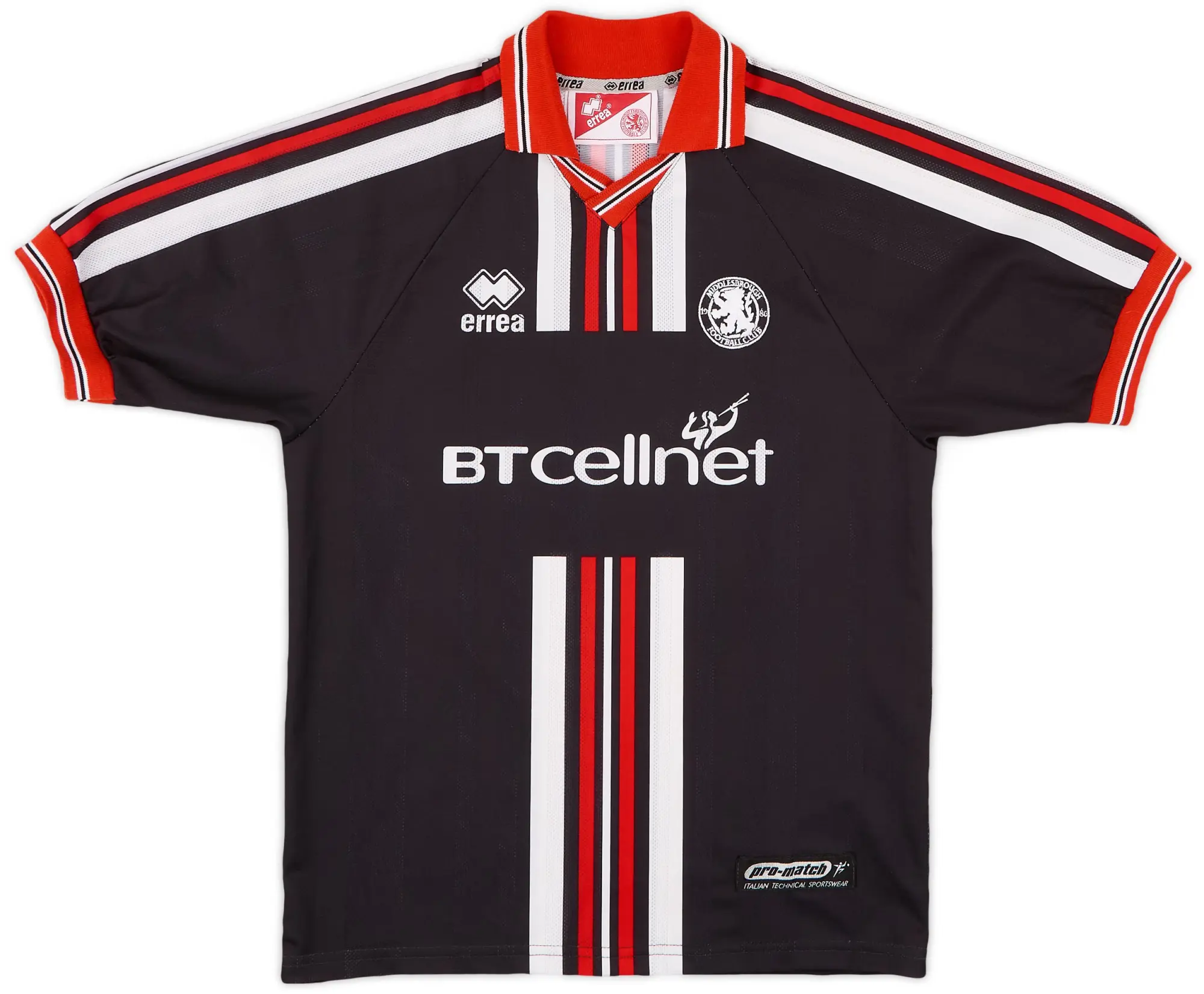 Errea 2000-01 Middlesbrough Away Shirt - 6/10 - (M.Boys)