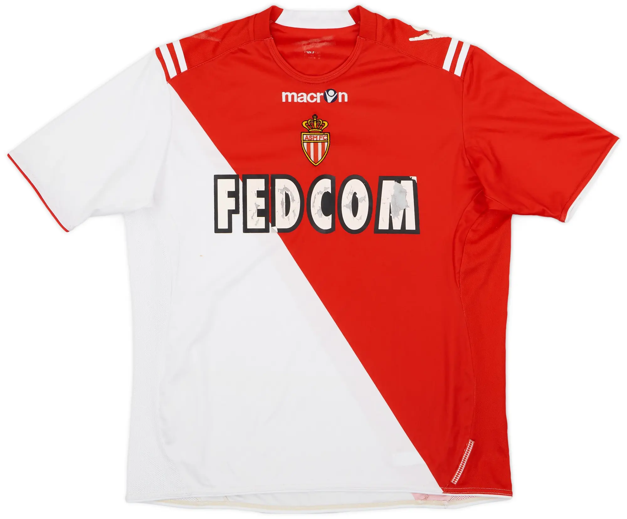 Macron 2010-11 Monaco Home Shirt - 4/10 - (XL)