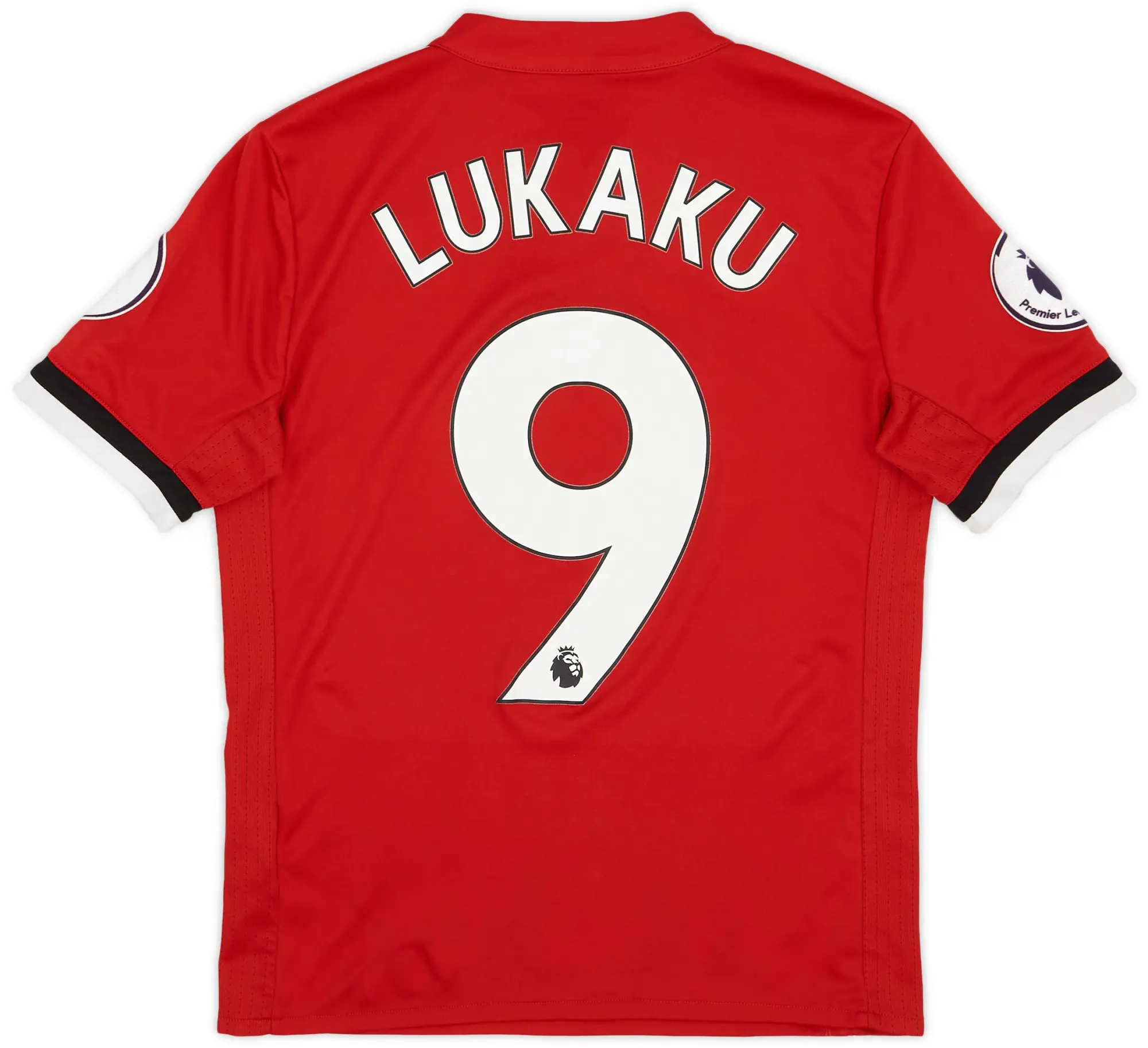 adidas 2017-18 Manchester United Home Shirt Lukaku #9 - 8/10 - (M.Boys)