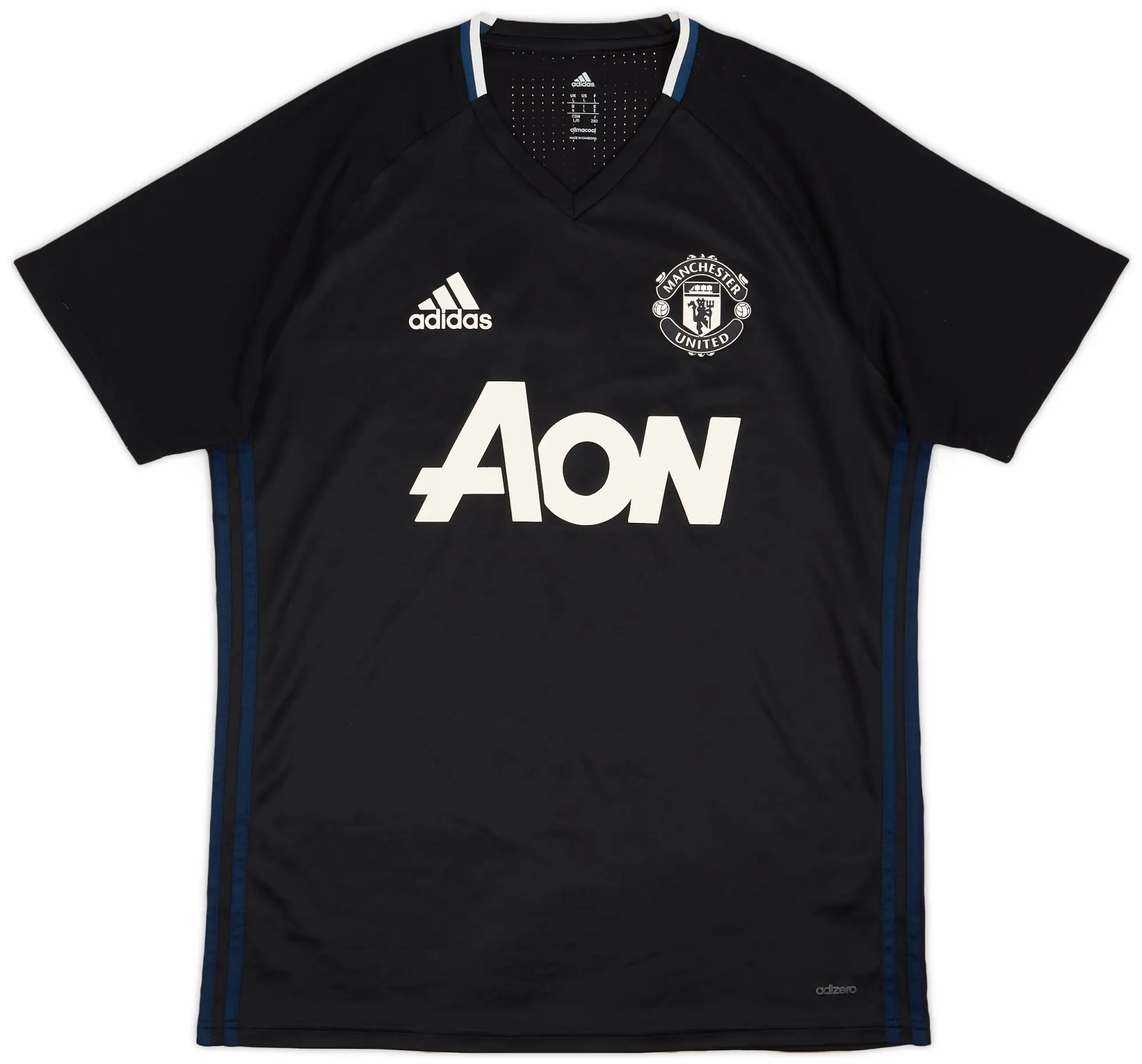 2015-16 Manchester United adidas Training Shirt - 8/10 - (L)