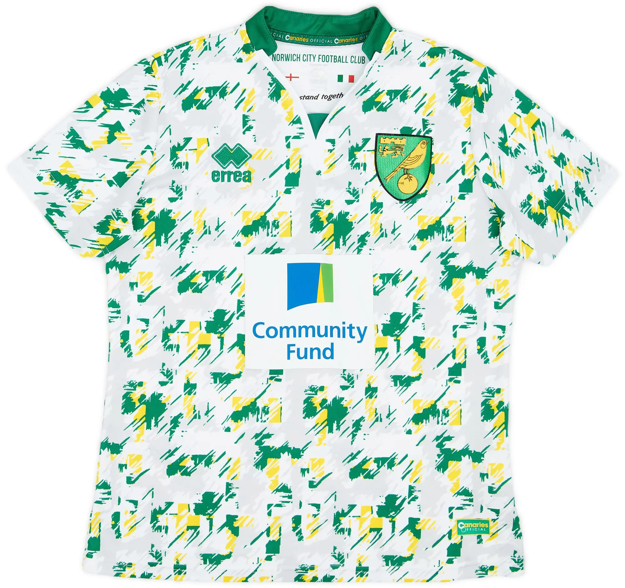 Errea 2016-17 Norwich Third Shirt - 8/10 - (S)