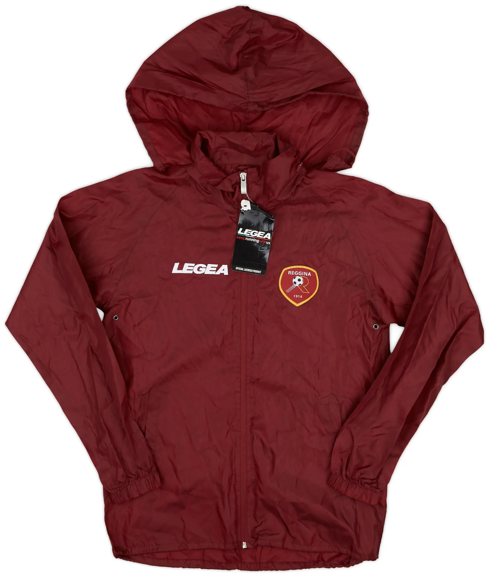 2014-15 Reggina Legea Hooded Rain Jacket (XS)