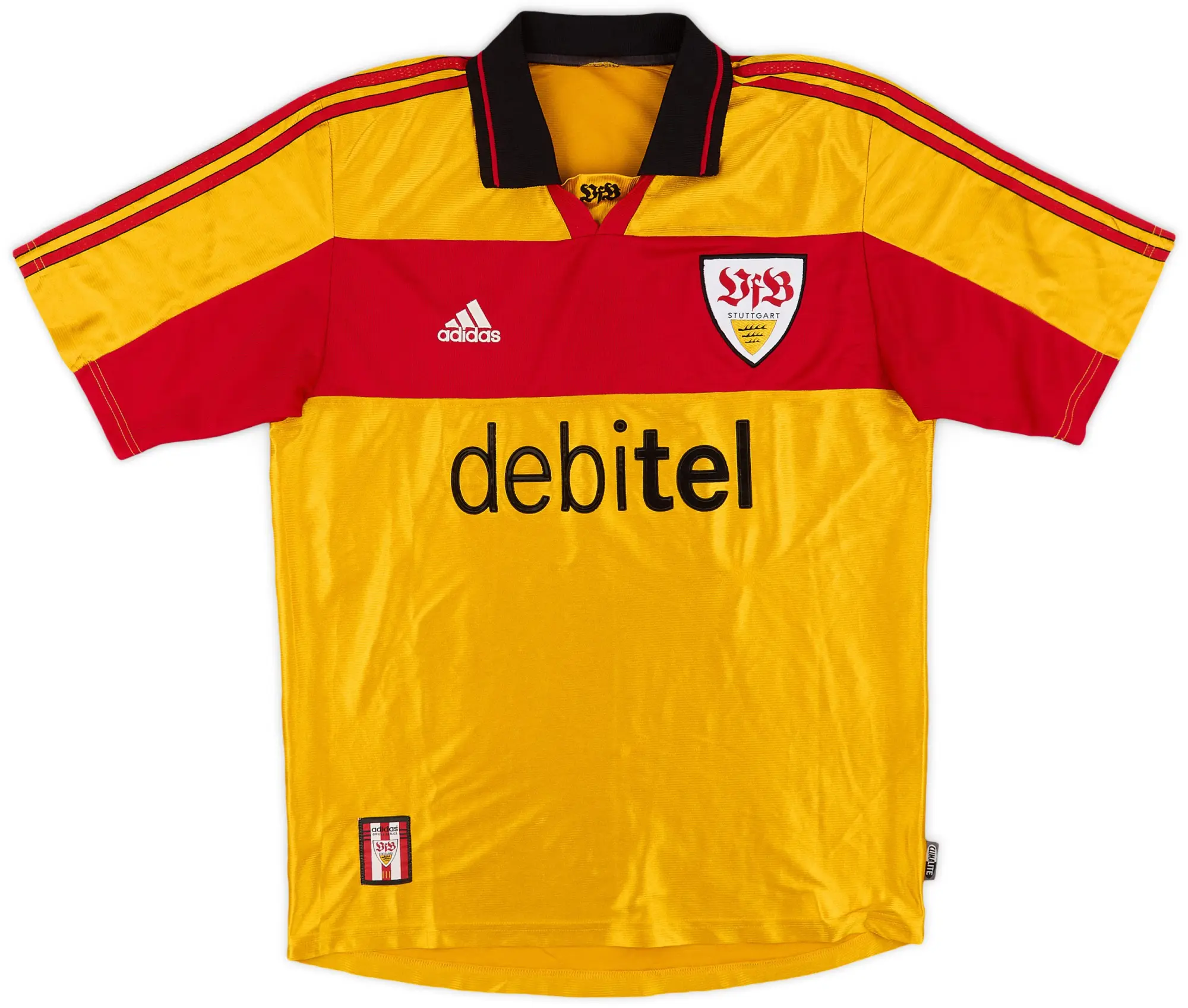 adidas 2000-01 Stuttgart Away Shirt - 8/10 - (M)