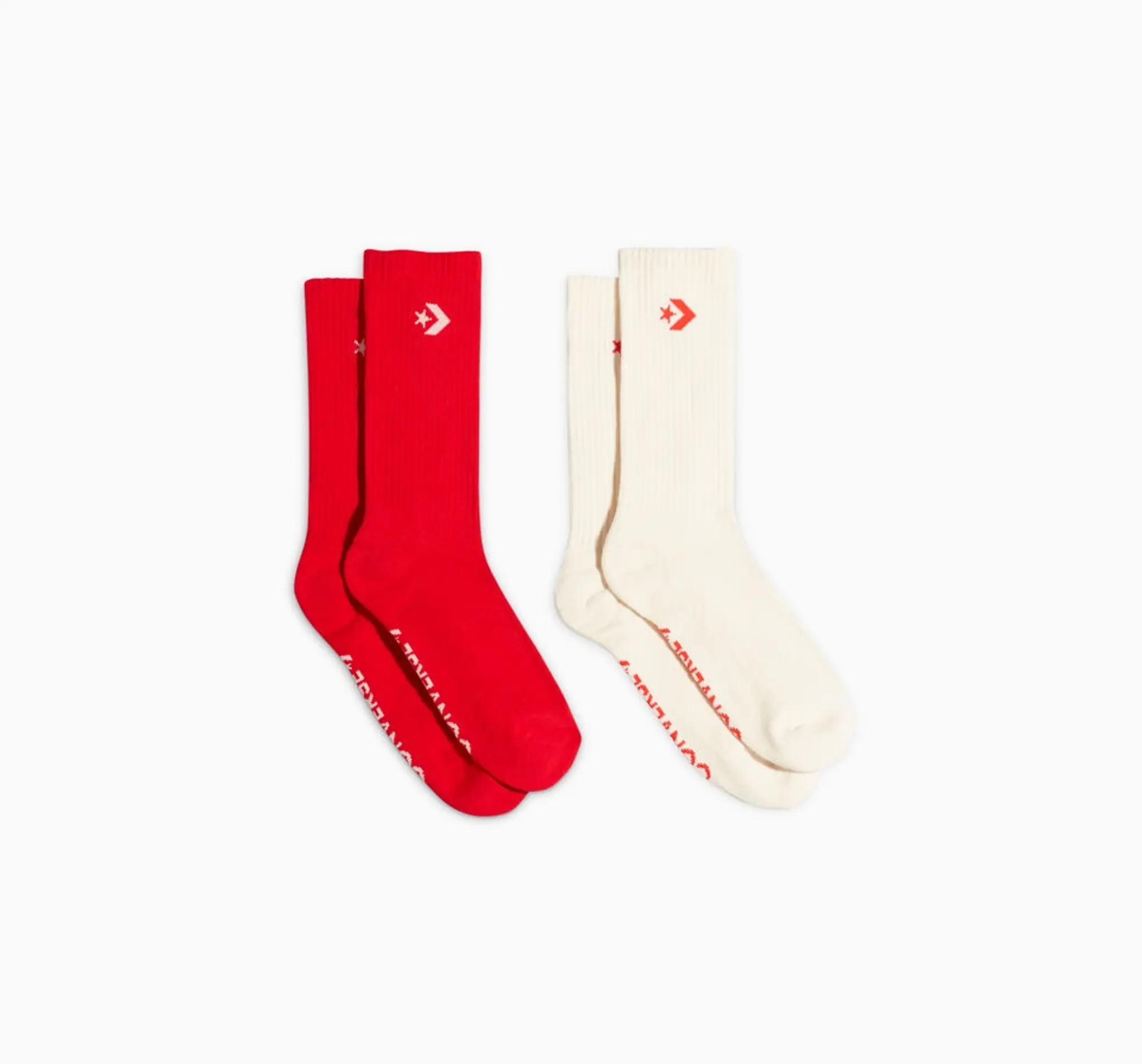 Converse Star Chevron Half Cushion Crew Socks -