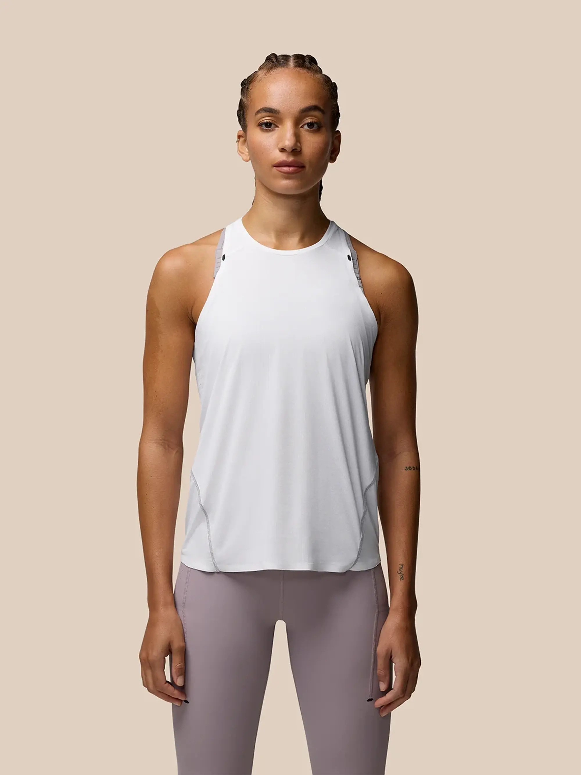 Castore Zone Training Tank Top - White