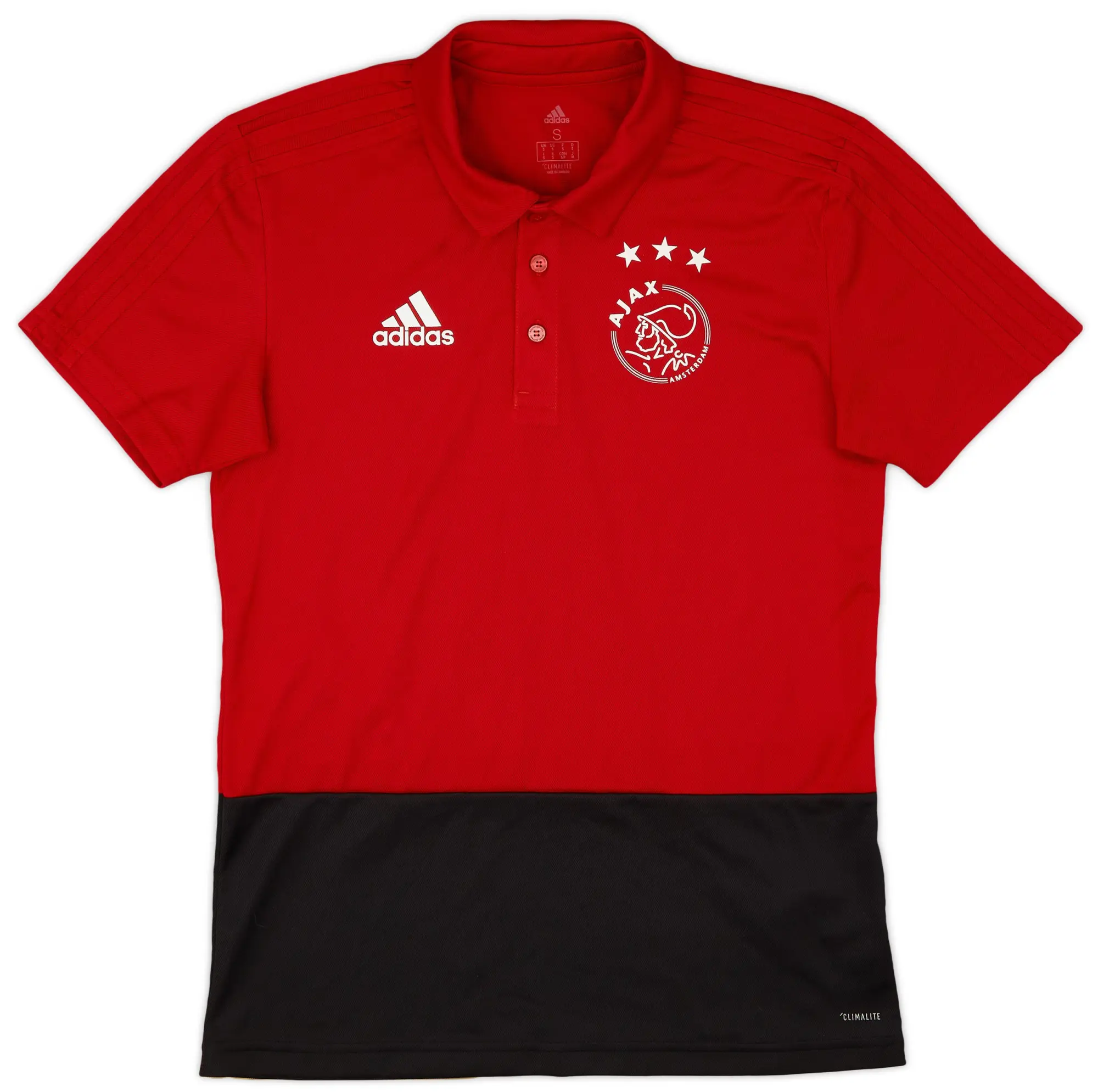 2018-19 Ajax adidas Polo Shirt - 7/10 - (S)