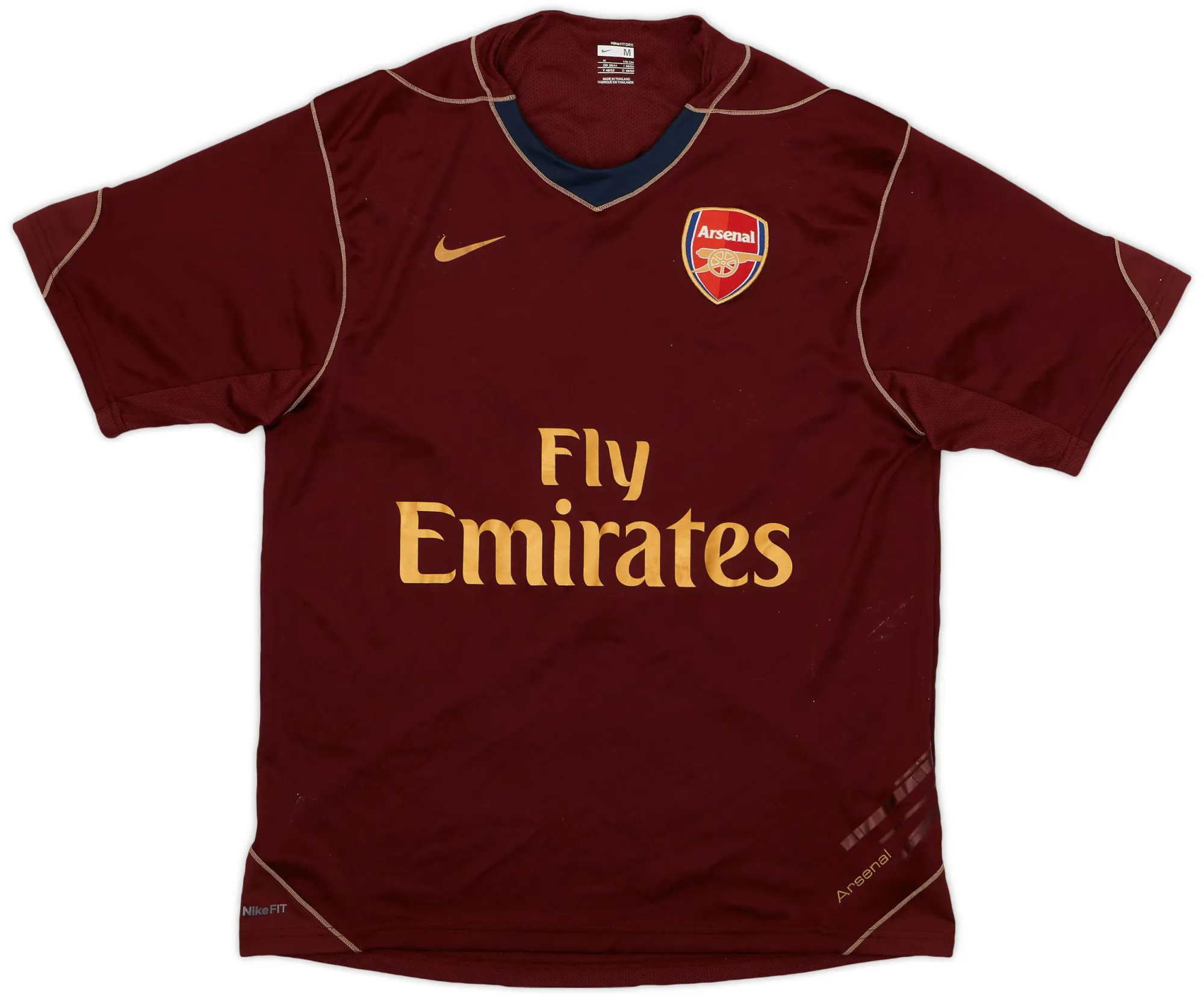 2007-08 Arsenal Nike Training Shirt - 9/10 - (XL) - 6/10 - (M