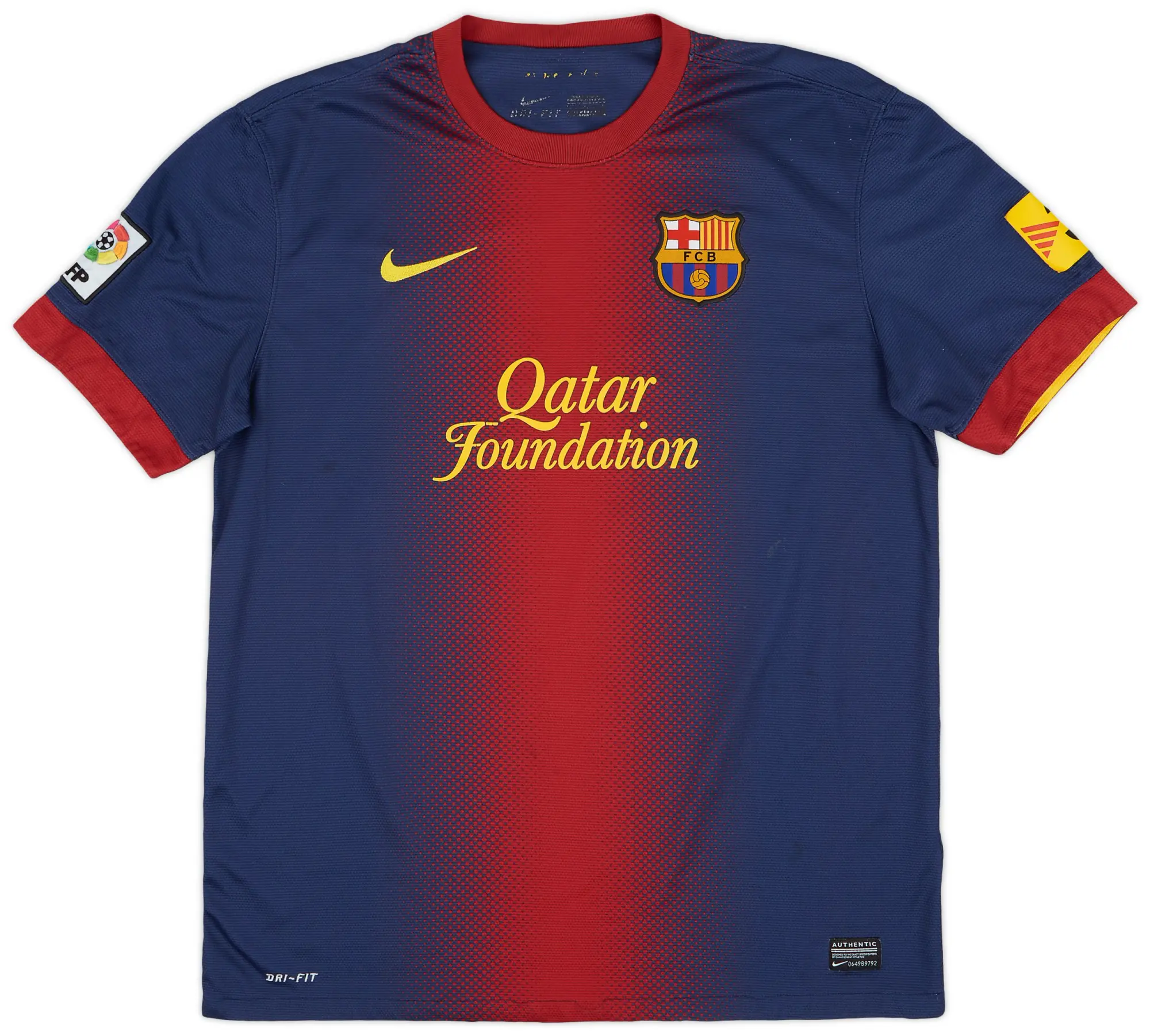 Nike 2012-13 Barcelona Home Shirt Messi #10 - 8/10 - (XL)